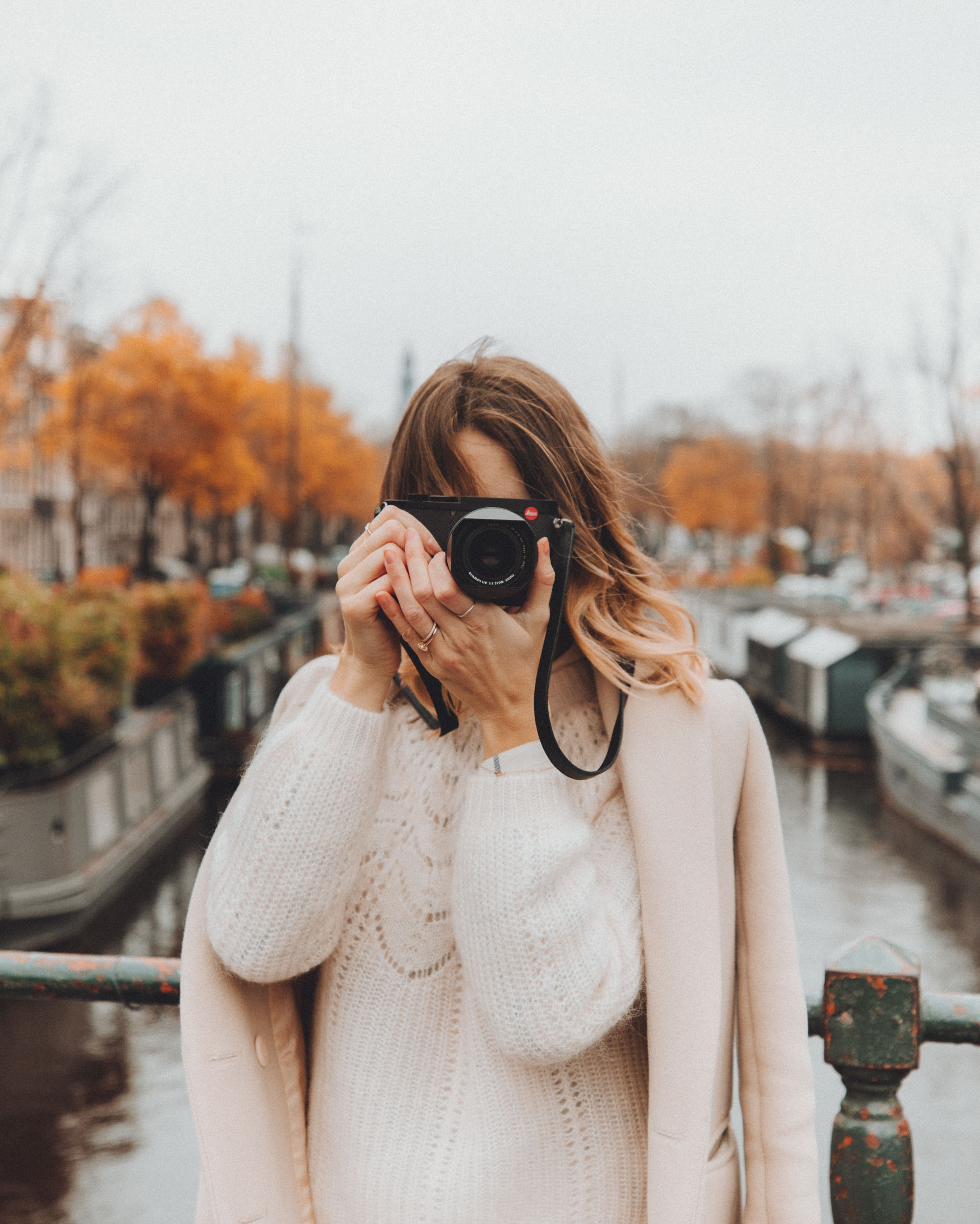 Leica Q2 Taking A Photo in Amsterdam Netherlands 