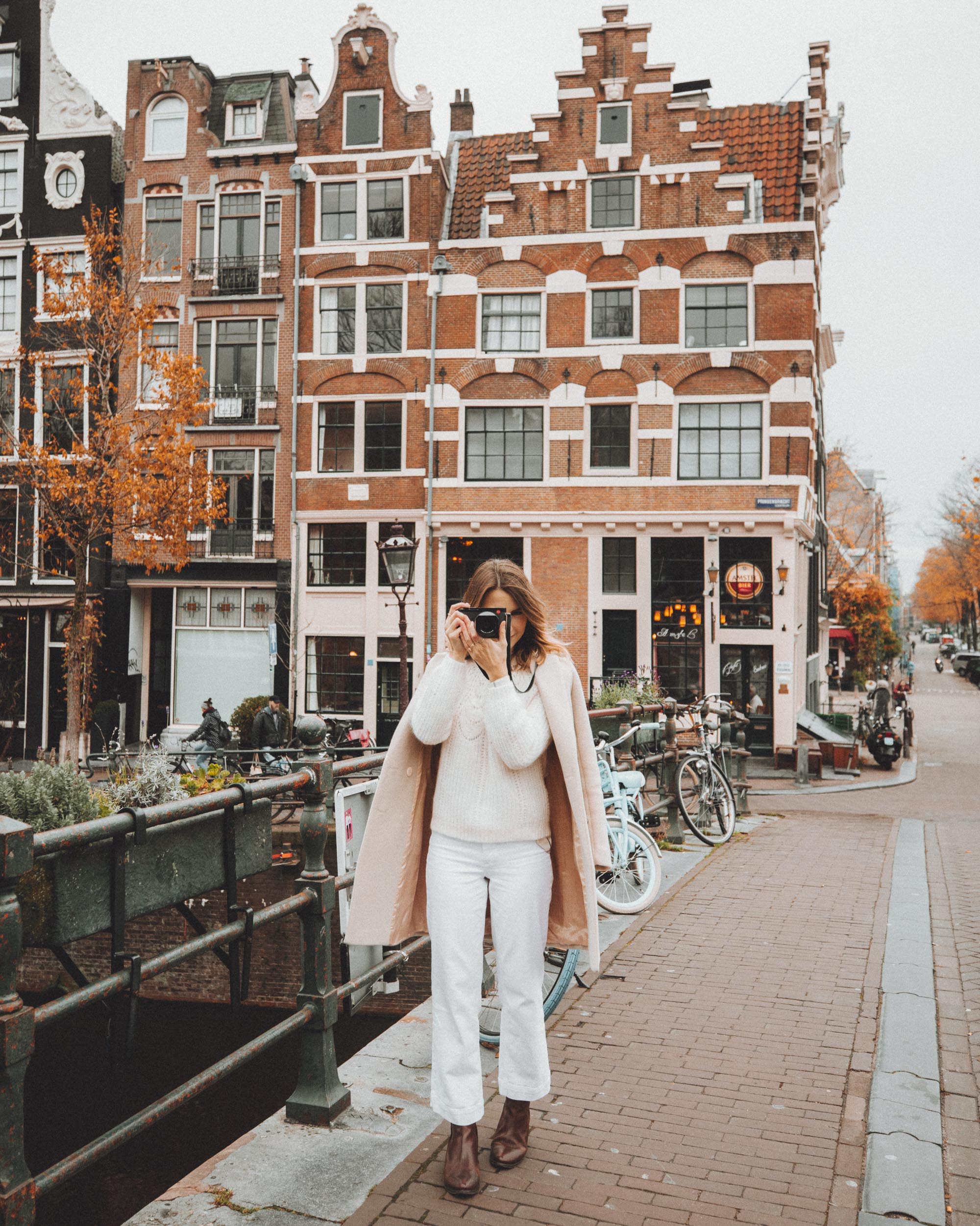 Leica Q2 Taking A Photo in Amsterdam Netherlands