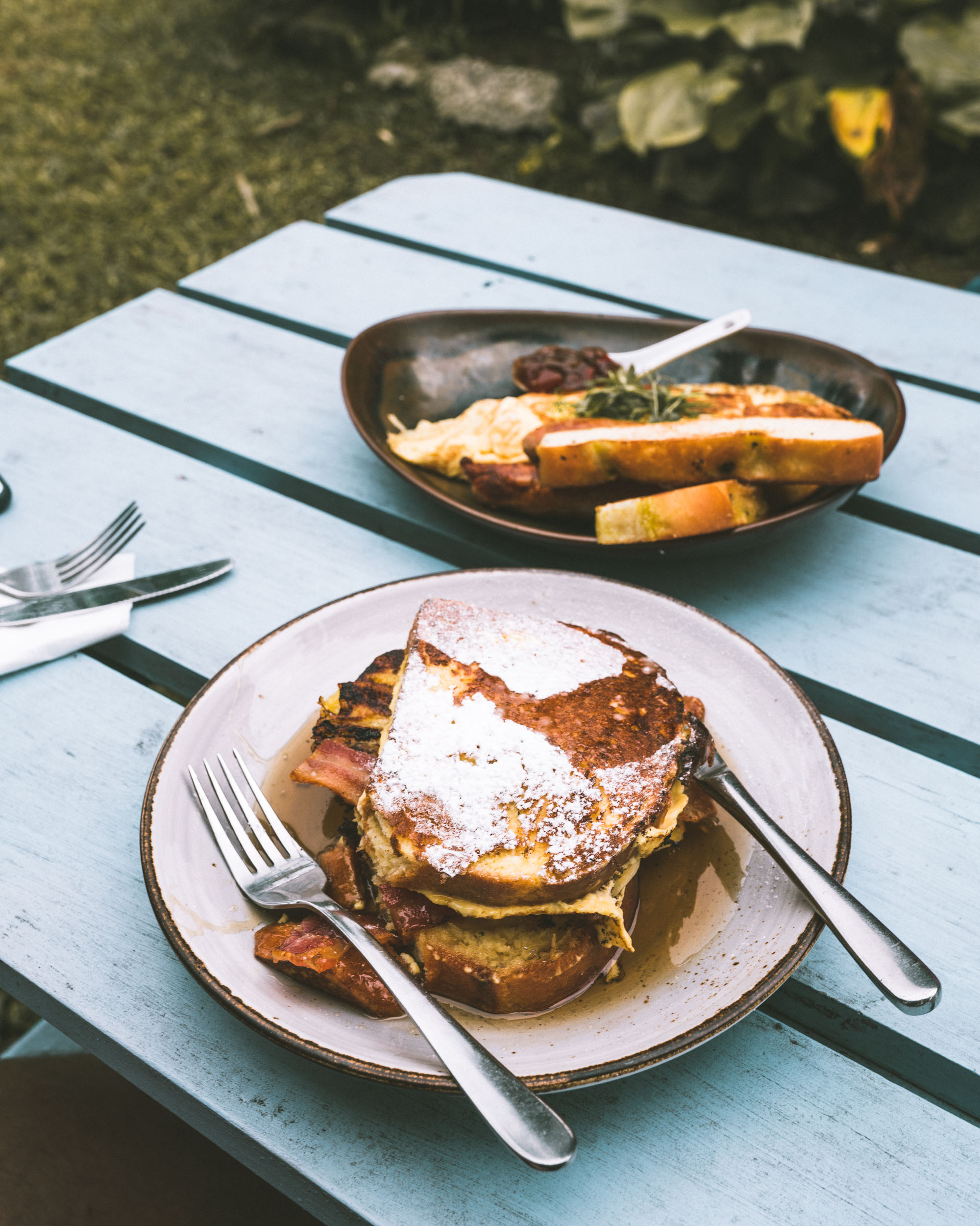 The best cafe for breakfast - Le Bon Vivant in Rarotonga, Cook Islands