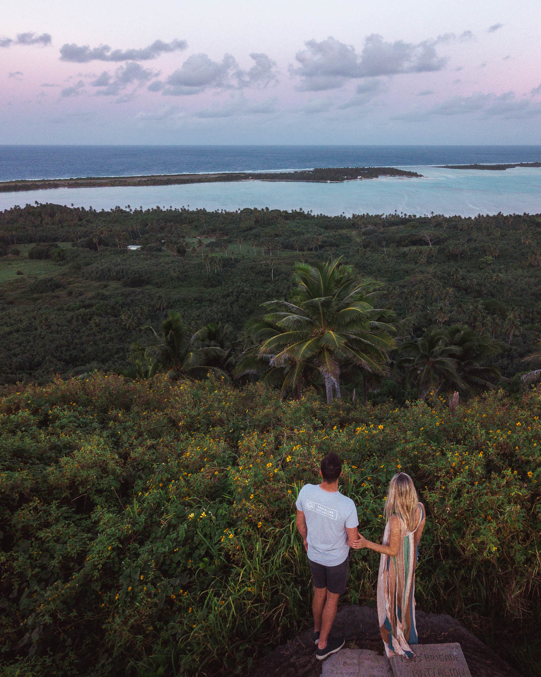 Aitutaki atoll hike to the highest point of the island in the Cook Islands | Find Us Lost