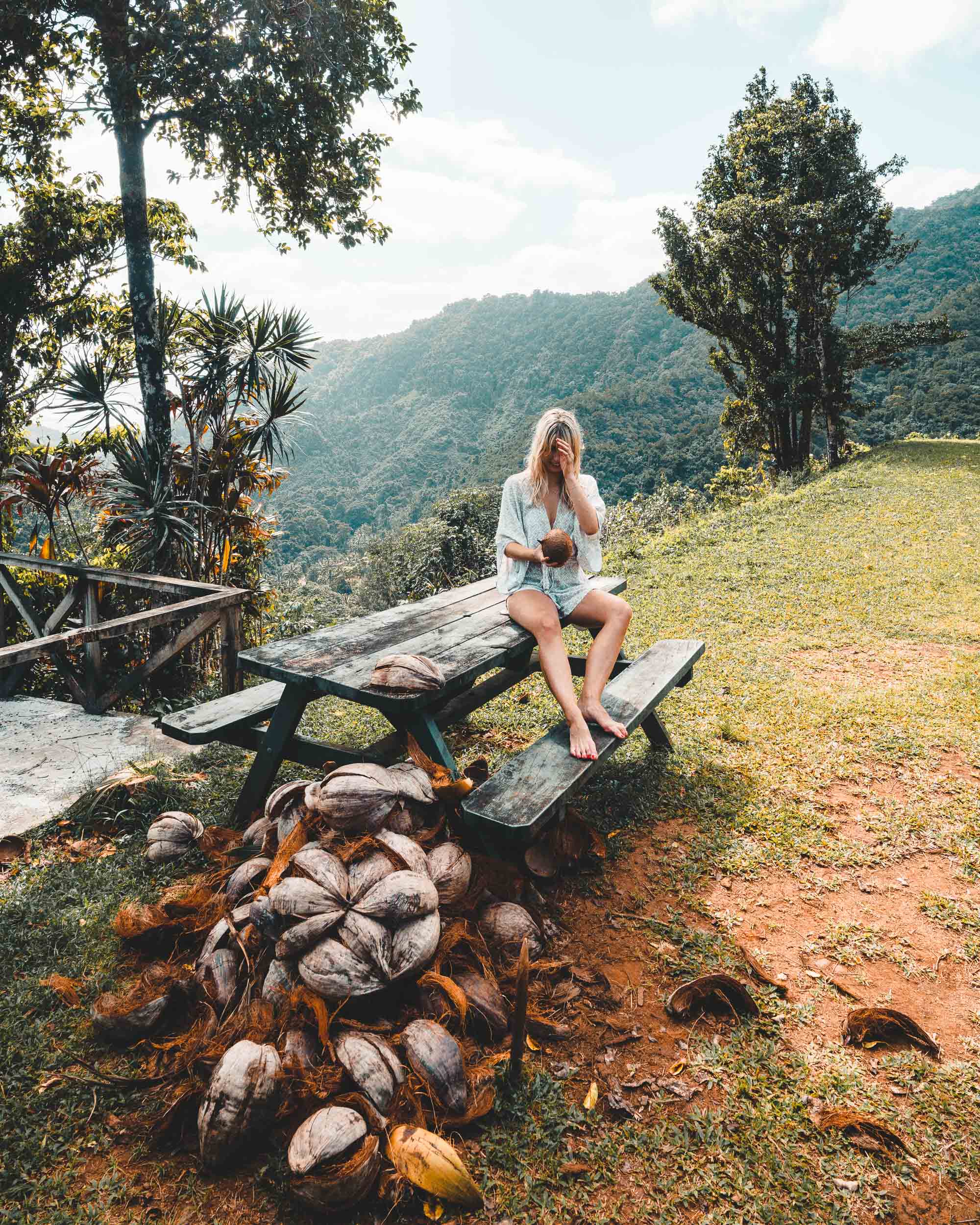 Rarotonga jungle lookout in the mountains of the Cook Islands | Find Us Lost