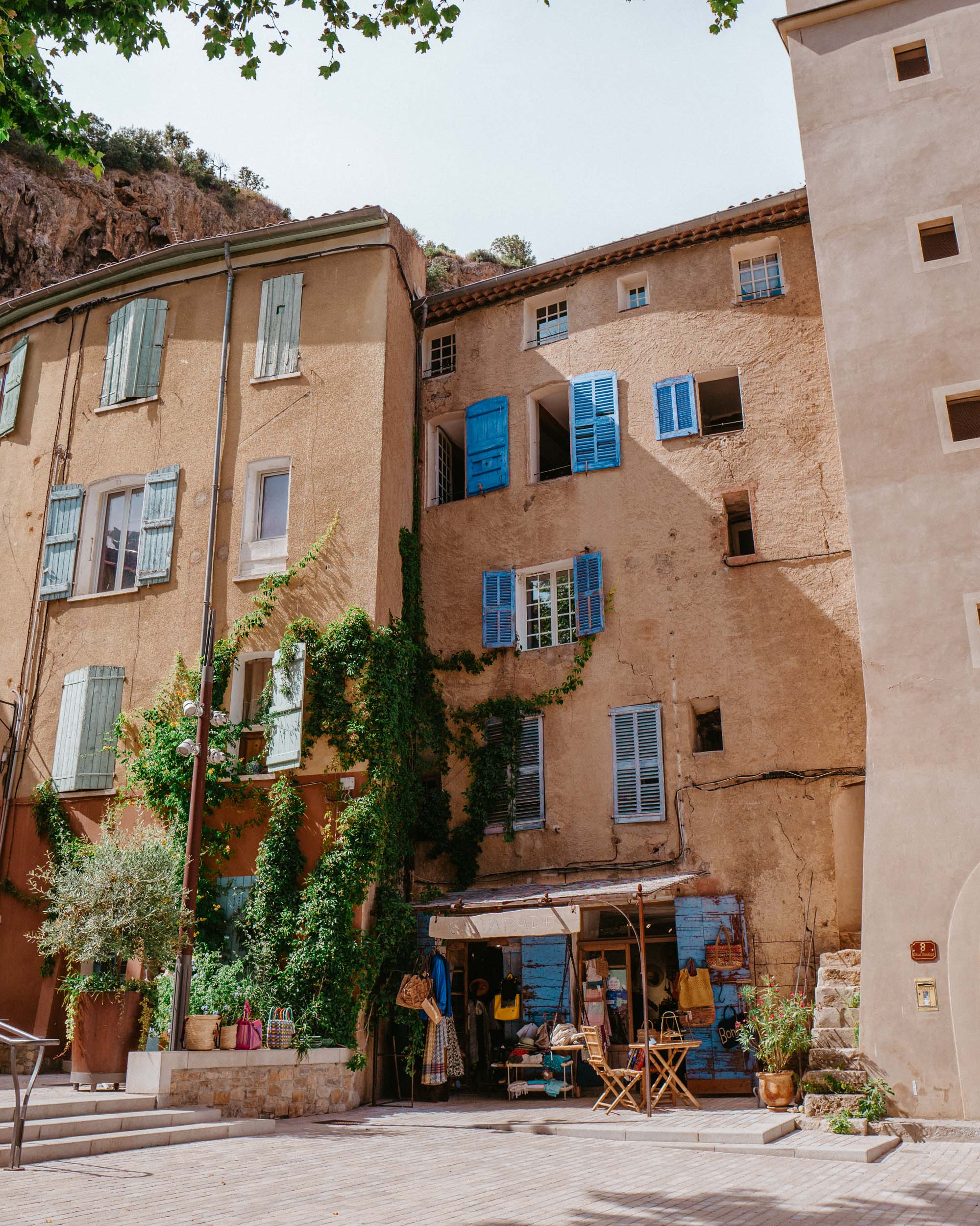 Cotignac town near Gorges du Verdon in the South of France
