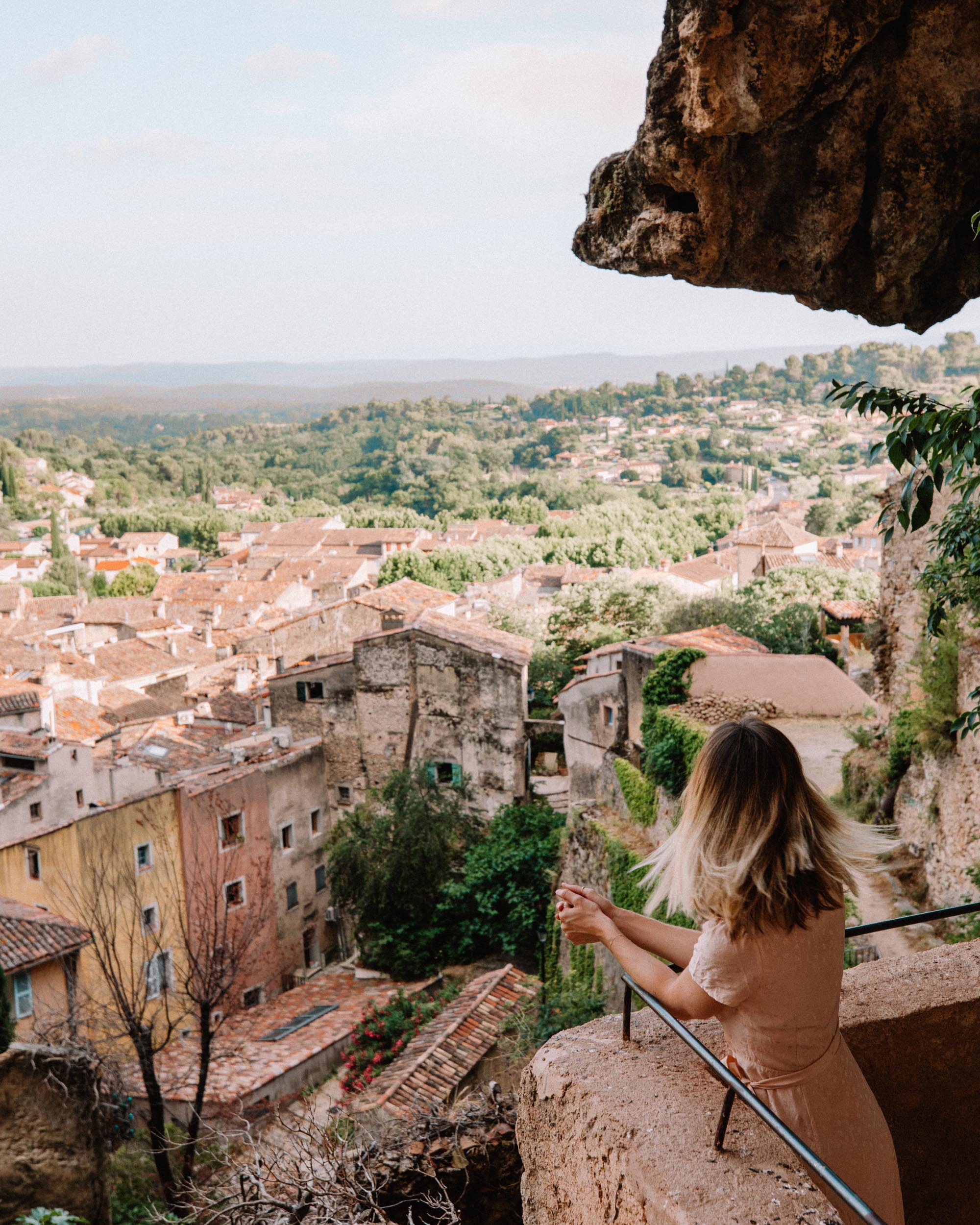 Cotignac Town Near The Gorges du Verdon in France