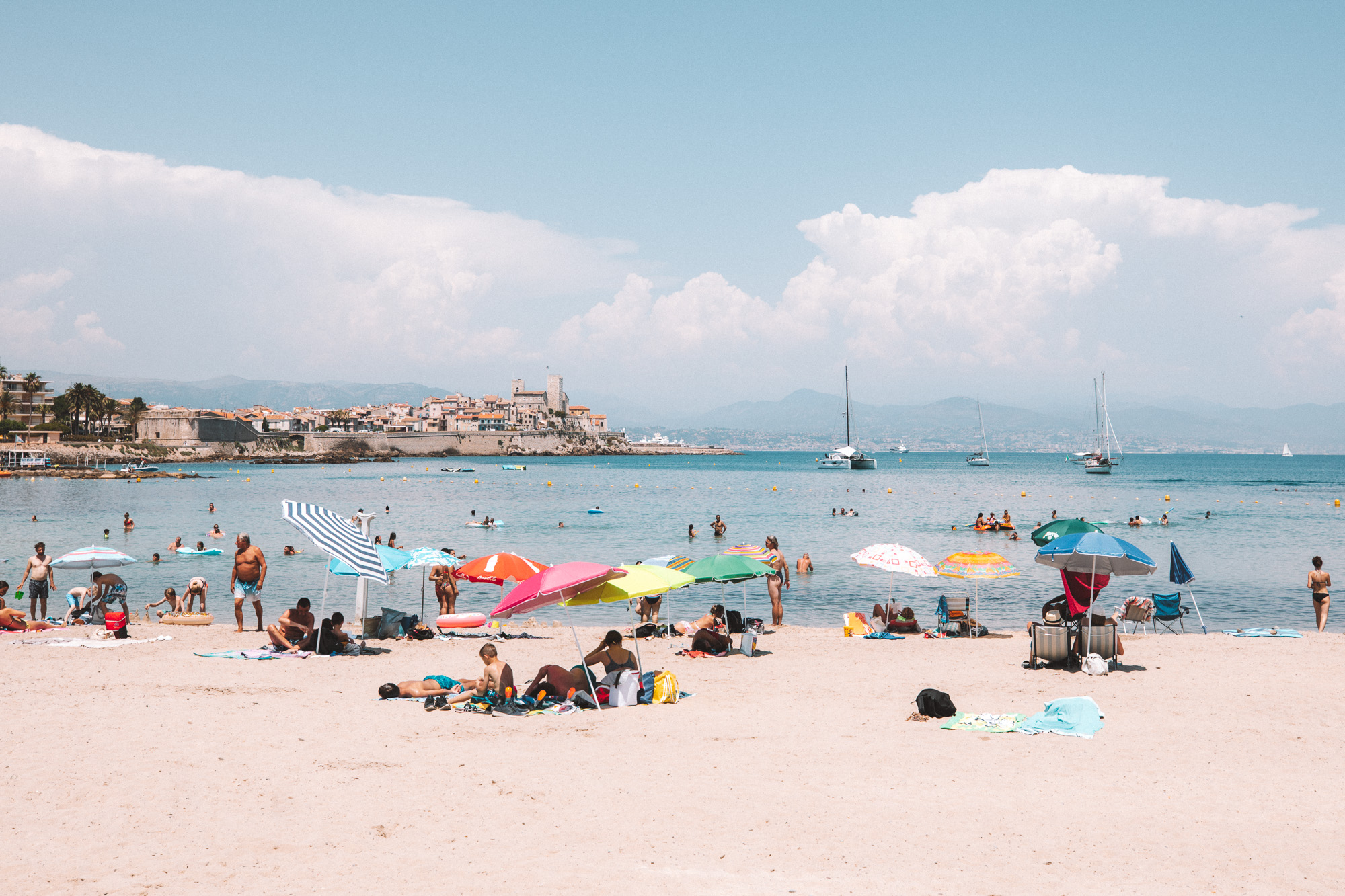 Antibes view South of France