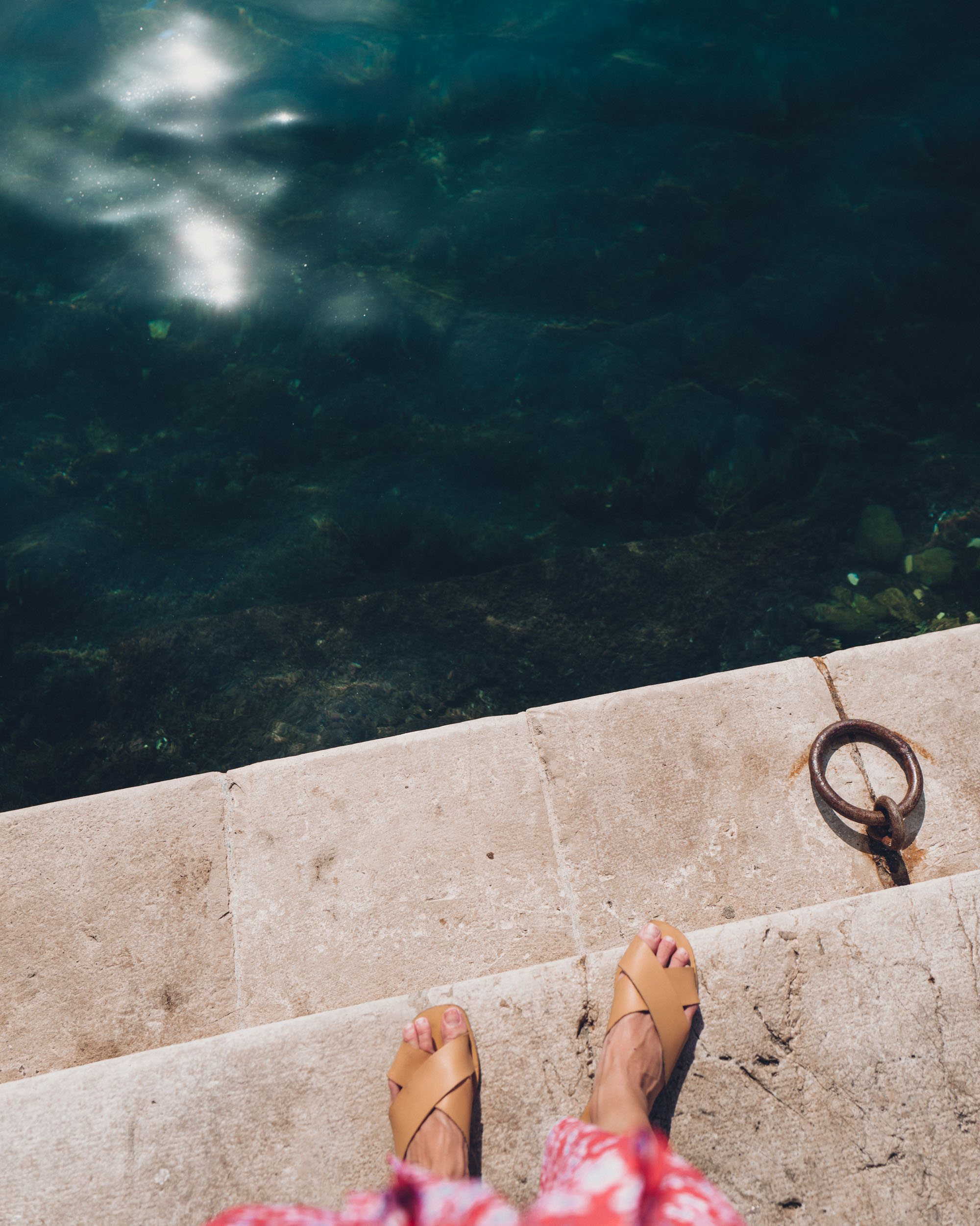 Villefranche-Sur-Mer water in the French Riviera