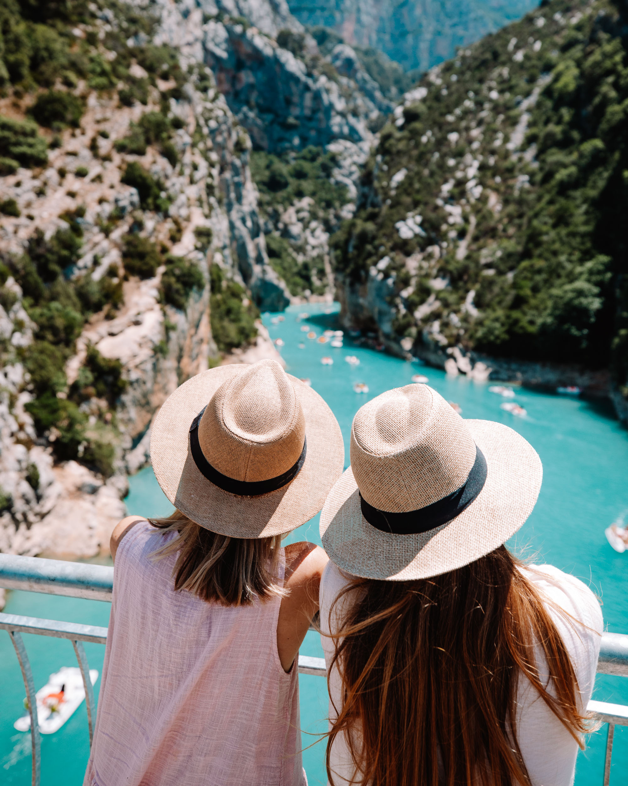Gorges du Verdon lookout in South of France via Find Us Lost