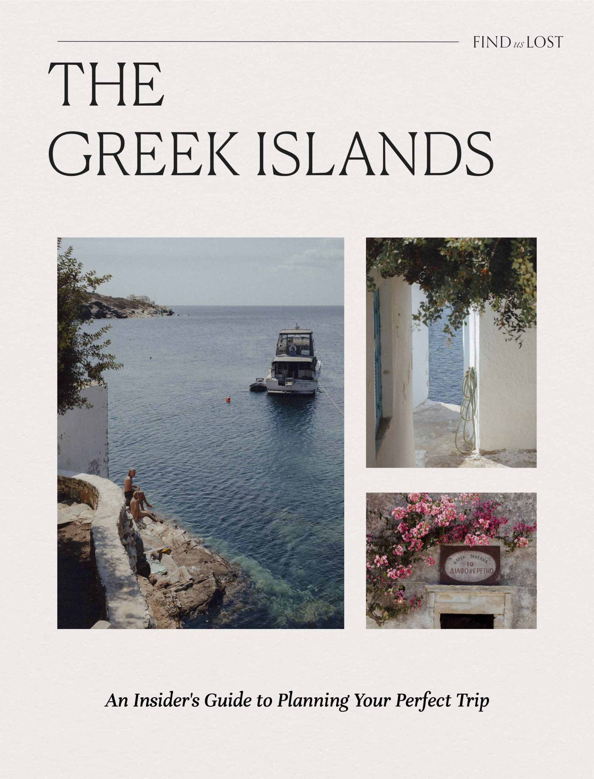 A curated digital guide to planning your perfect trip to the Greek islands.