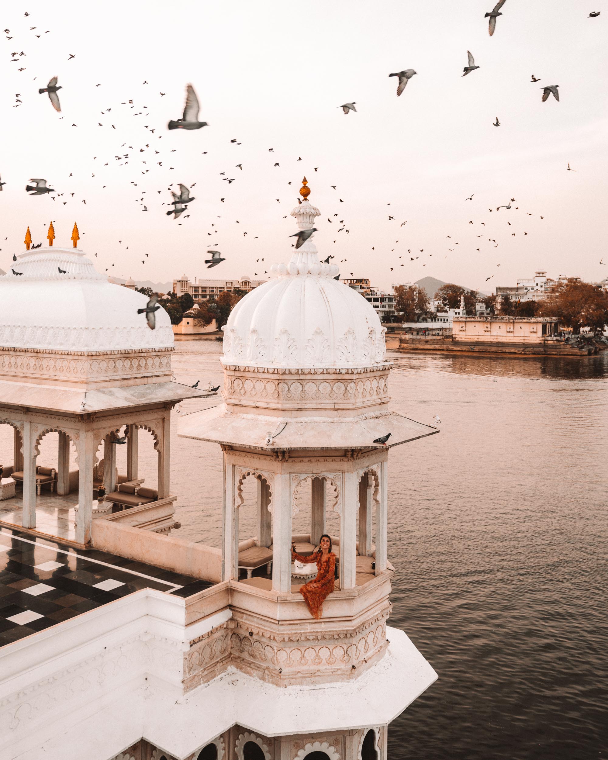 Taj Lake Palace in Udaipur, India via @finduslost