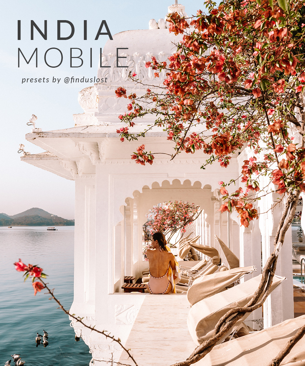 India Mobile Preset Collection for Lightroom via Find Us Lost