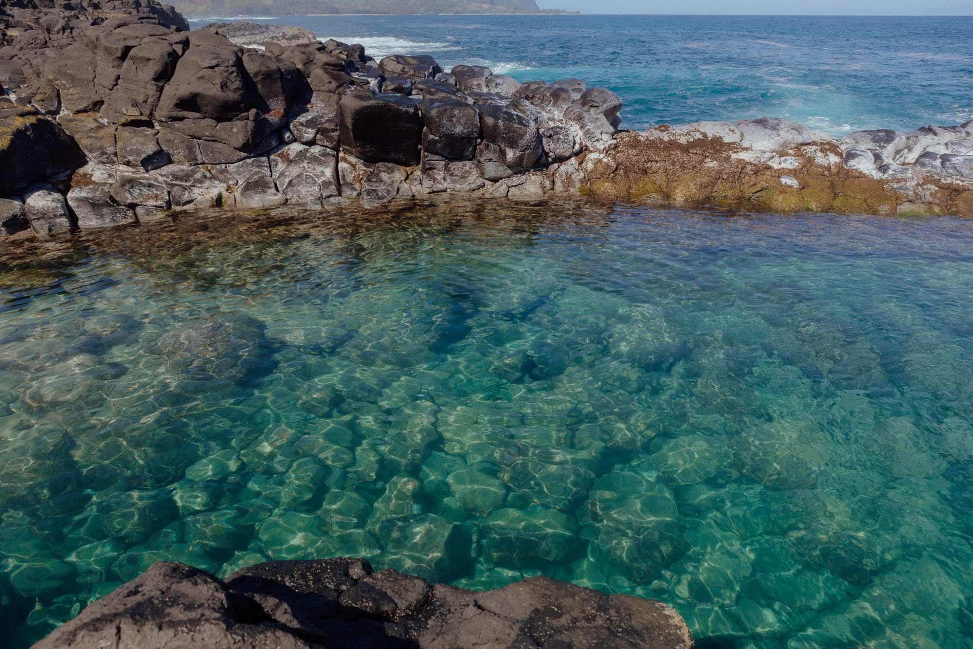 Queen's bath swimming hole