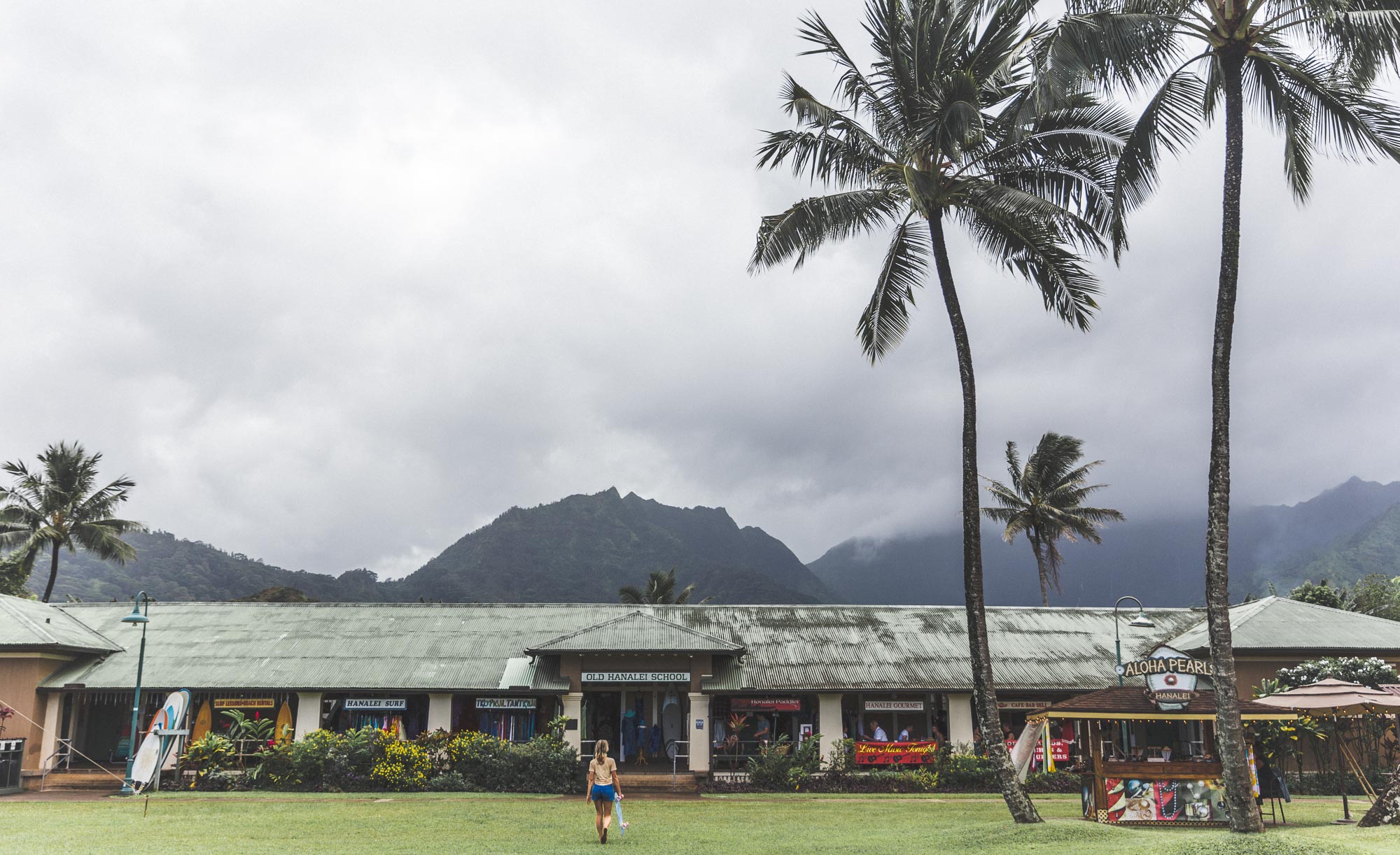 Downtown Hanalei Bay Kauai Hawaii Travel Guide via Find Us Lost