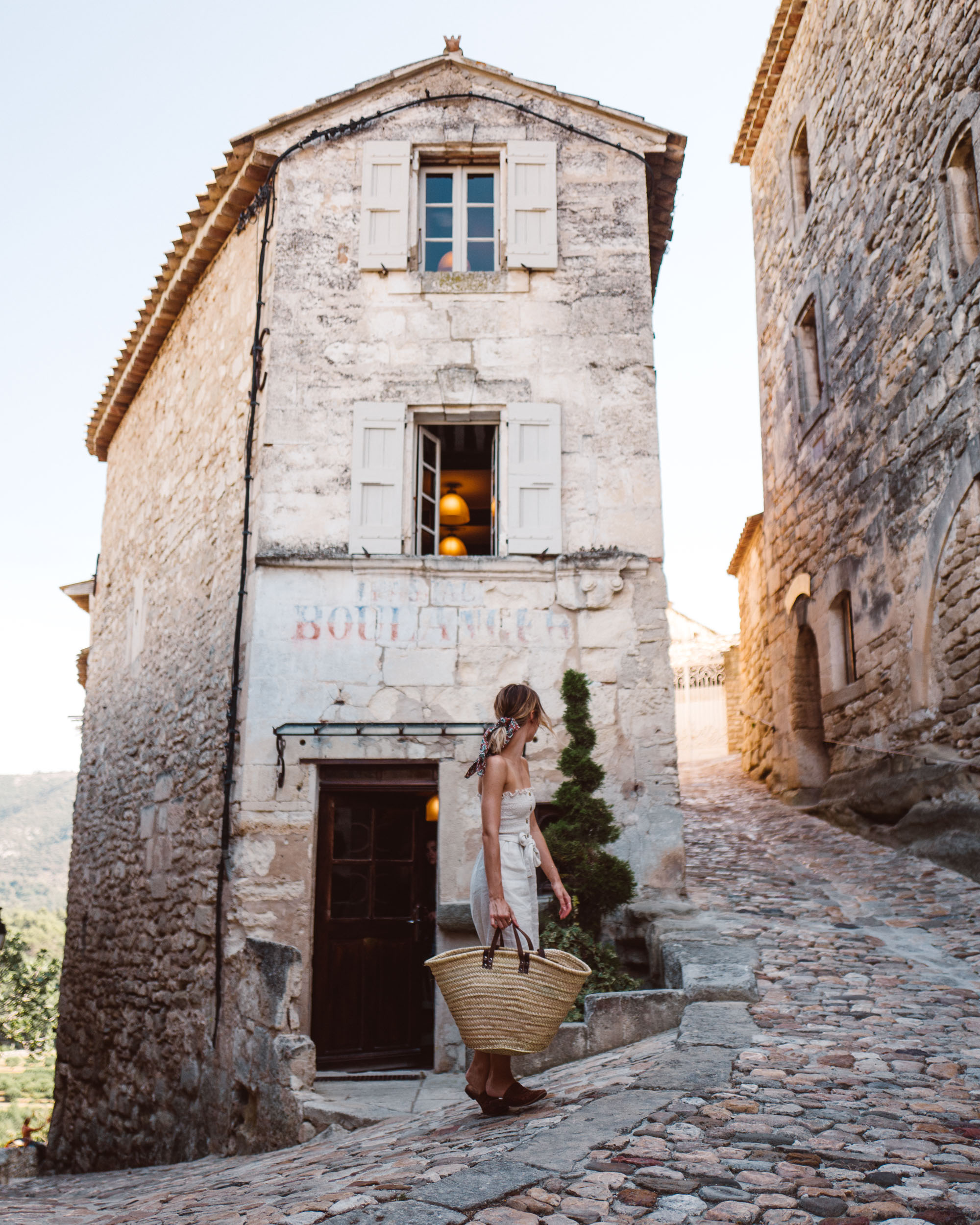 Lacoste hilltop town in Luberon, Provence, France