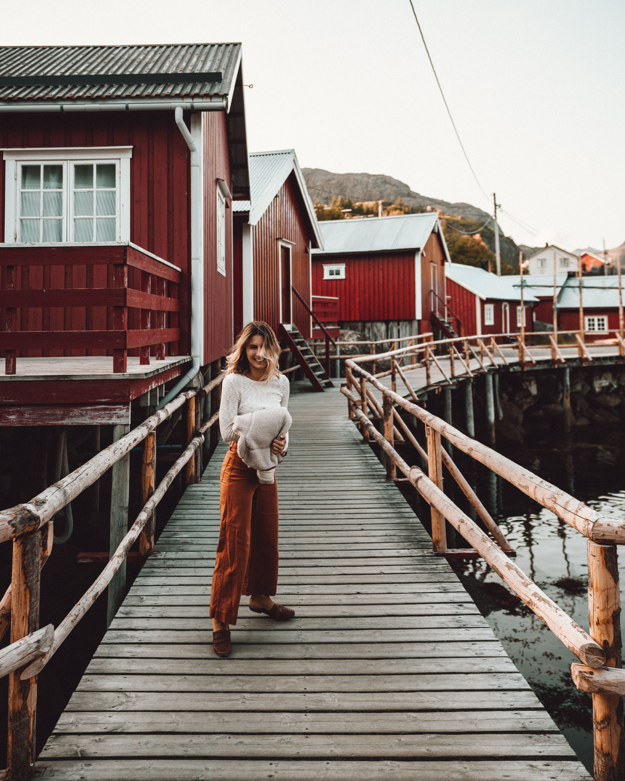 Lofoten Hotel in Norway Nusfjord Arctic Resort Traditional Fishermen Red Cabin with a Fjord View - Find Us Lost