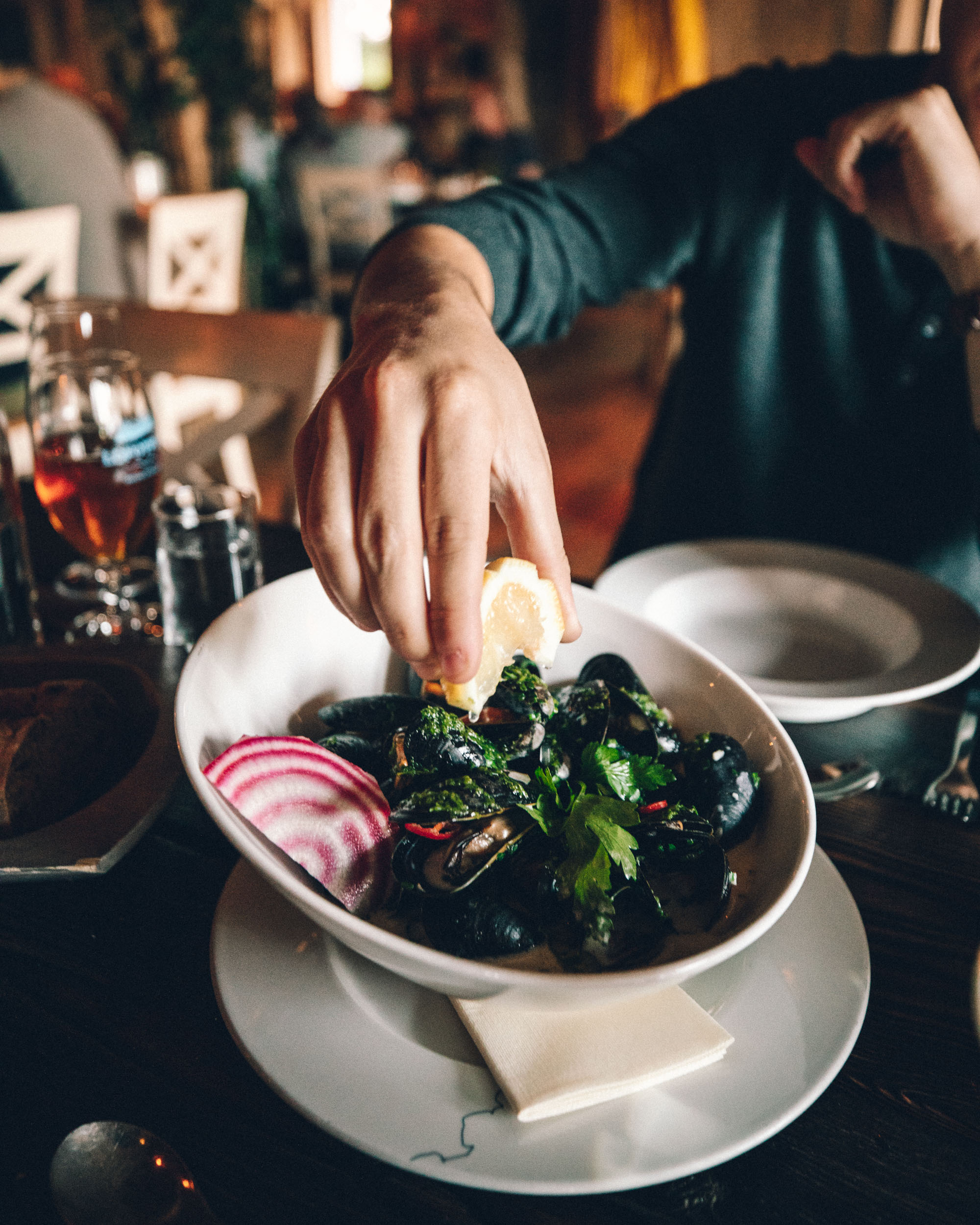 Restaurant in Lofoten Hotel Norway Nusfjord Arctic Resort Traditional Fishermen Red Cabin with a Fjord View - Find Us Lost