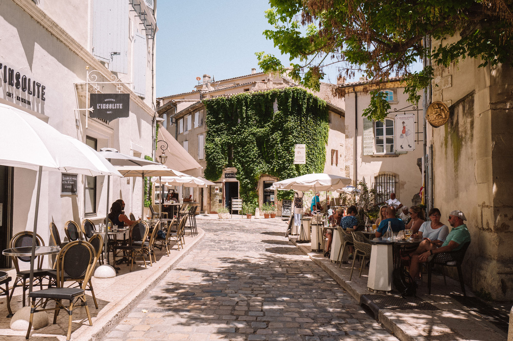 Lourmarin town in Provence France