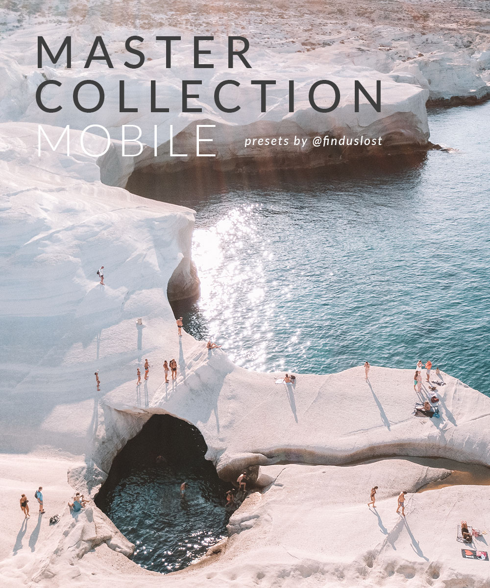 Find Us Lost Master Lightroom Mobile Preset Collection