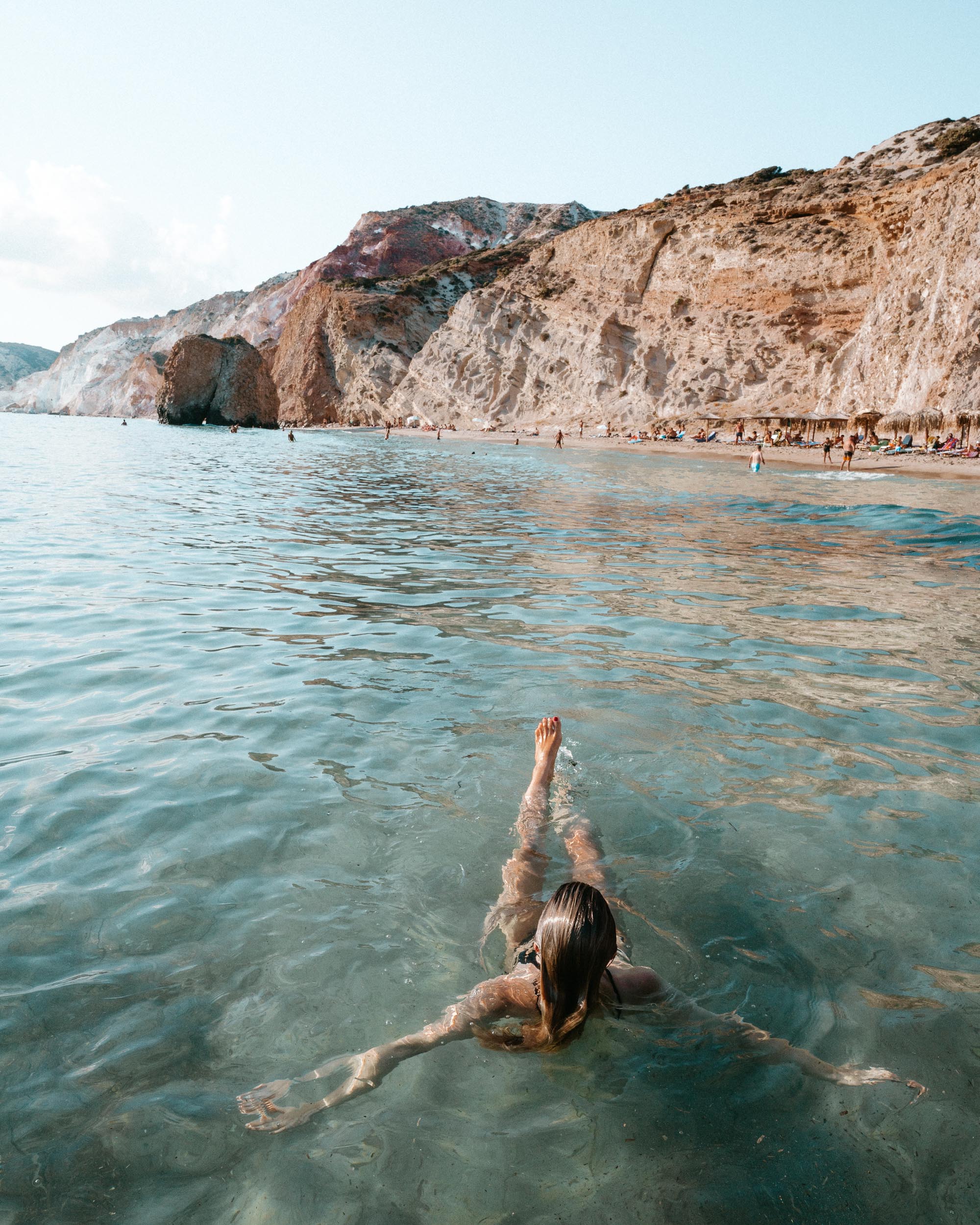 Firiplaka Beach, Milos Greece Travel Guide via Find Us Lost