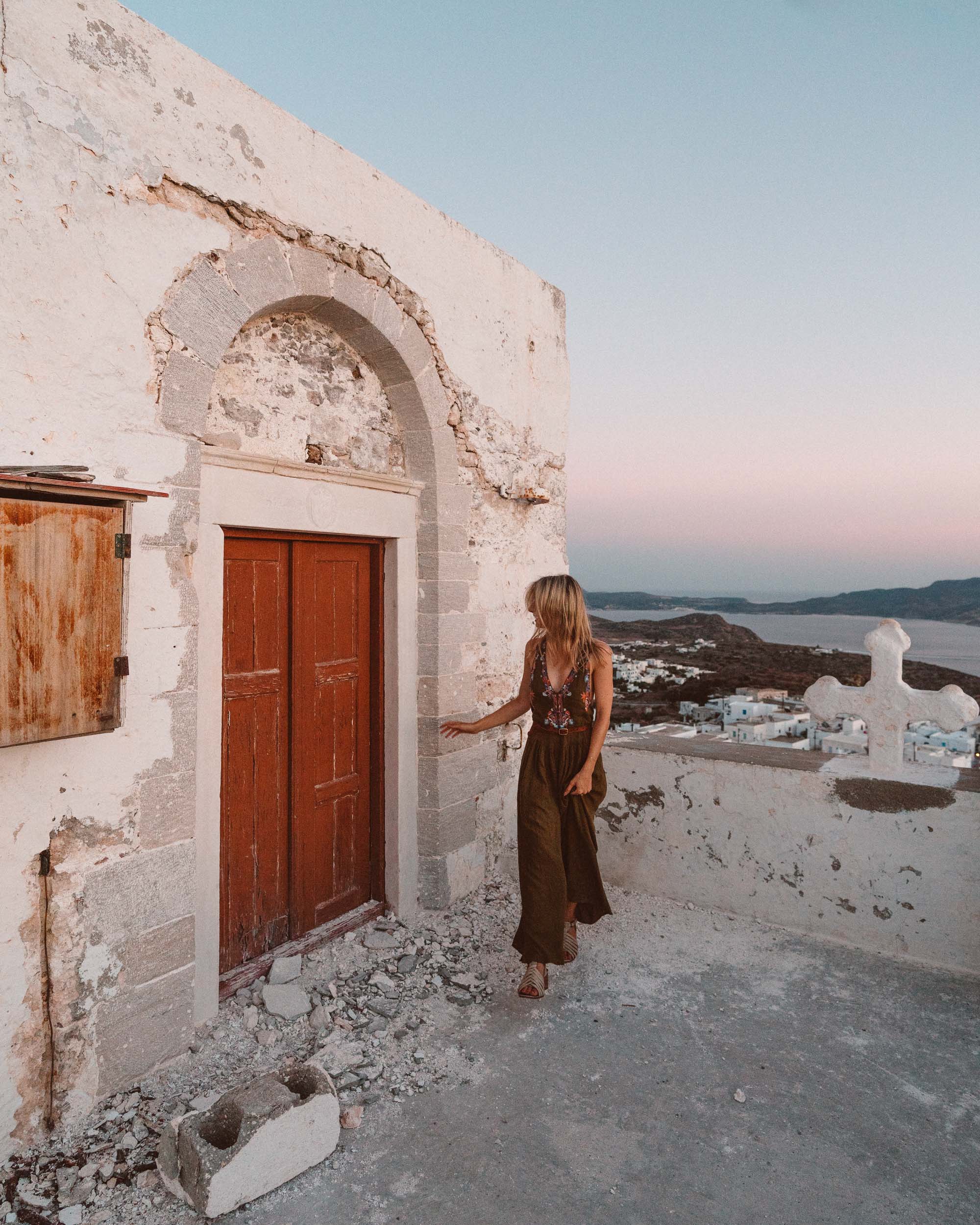 Venetian castle, Milos Greece Travel Guide via Find Us Lost