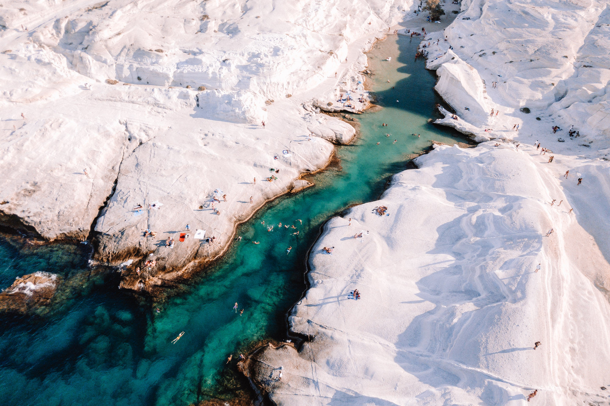 Sarakiniko Beach, Milos Greece Travel Guide via Find Us Lost
