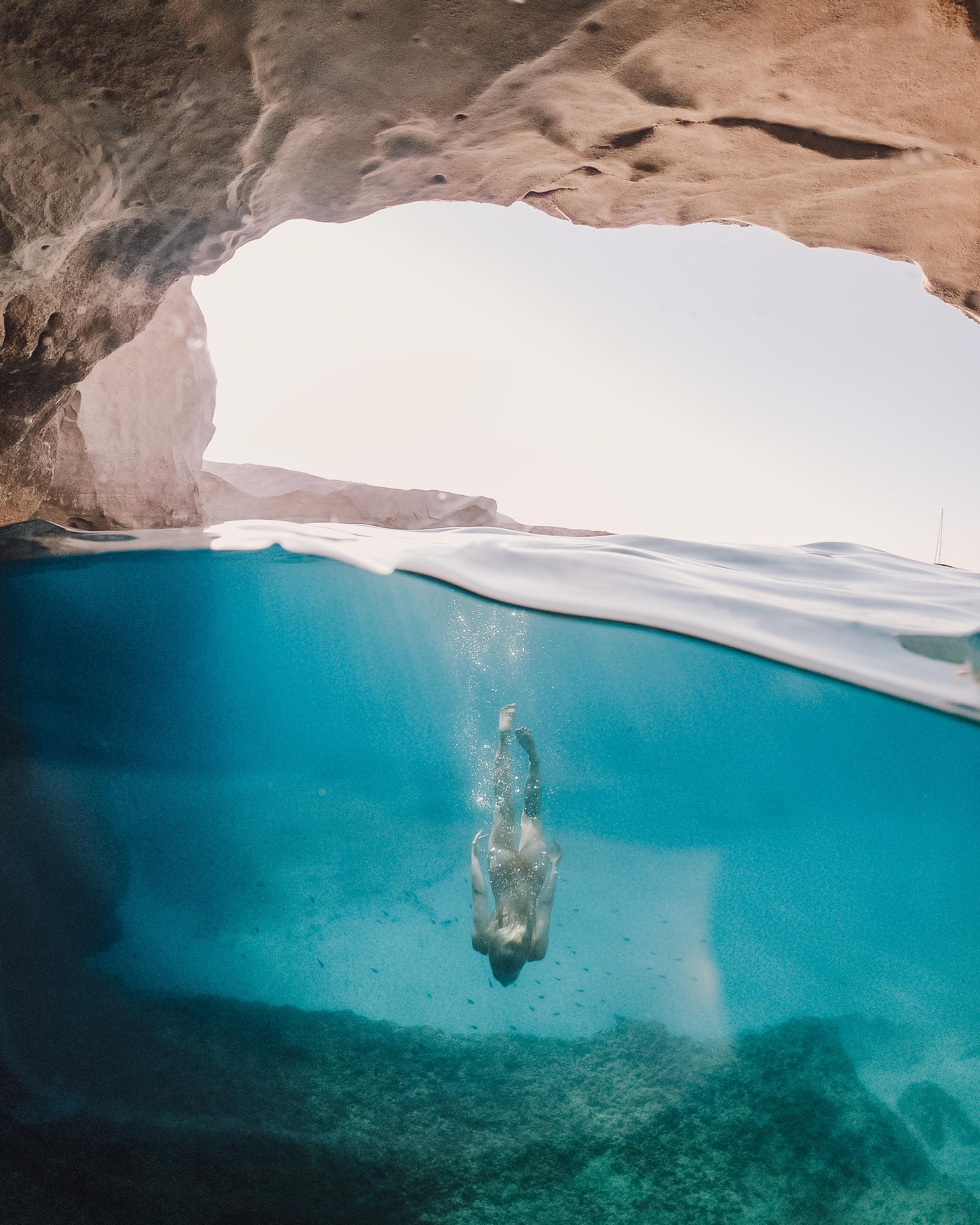 Sarakiniko Beach, Milos Greece Travel Guide via Find Us Lost