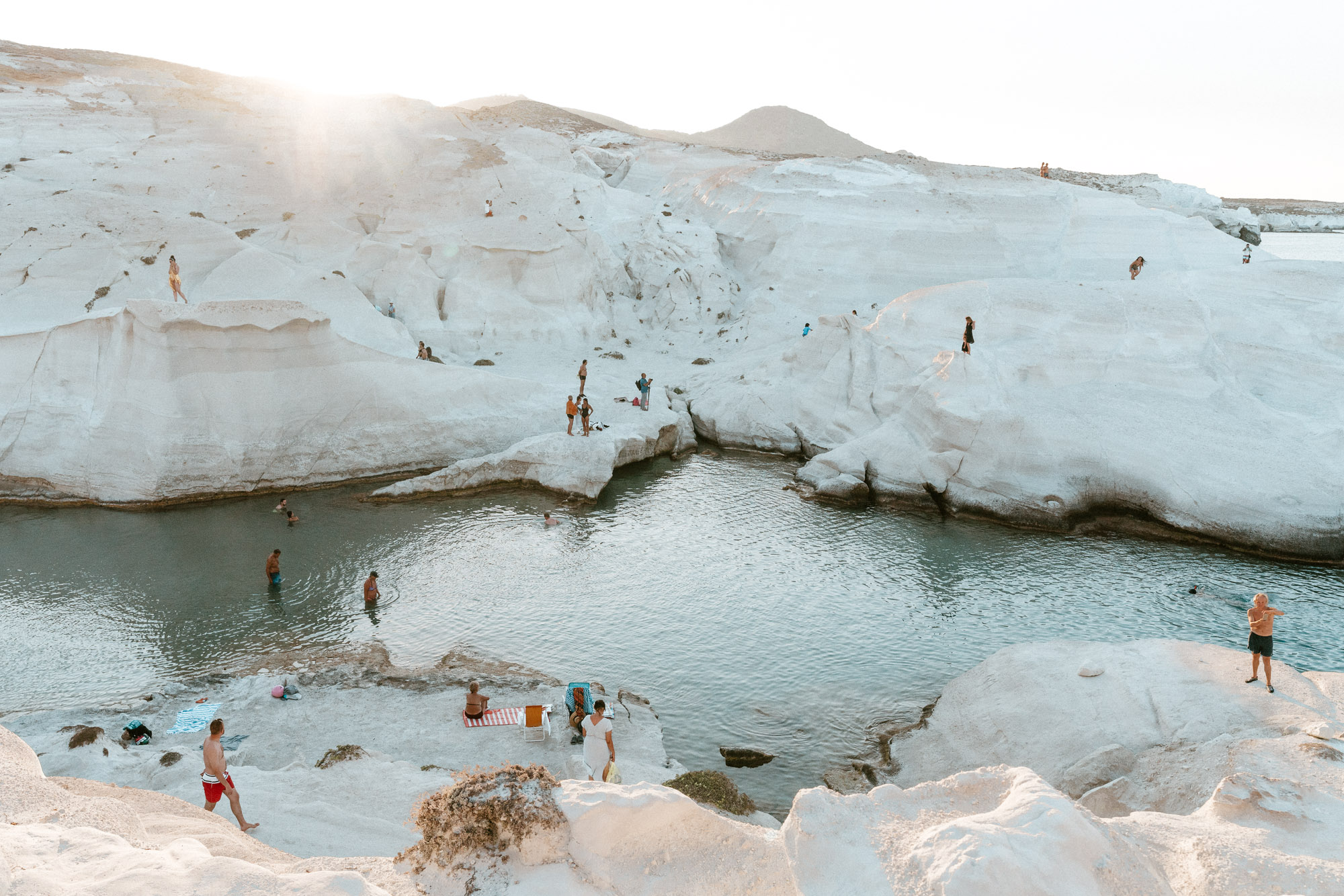 Sarakiniko Beach, Milos Greece Travel Guide via Find Us Lost
