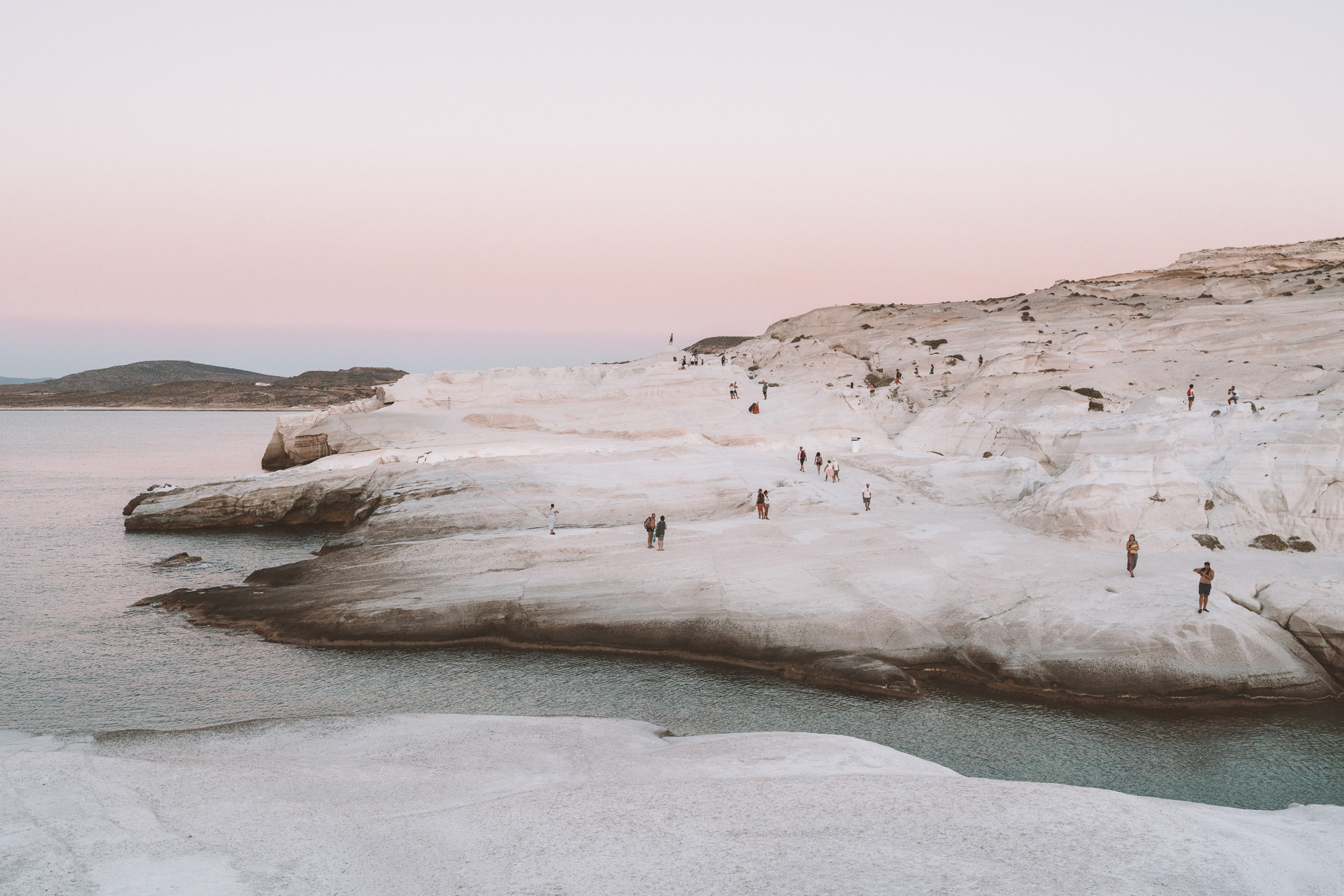 Sarakiniko Beach, Milos Greece Travel Guide via Find Us Lost