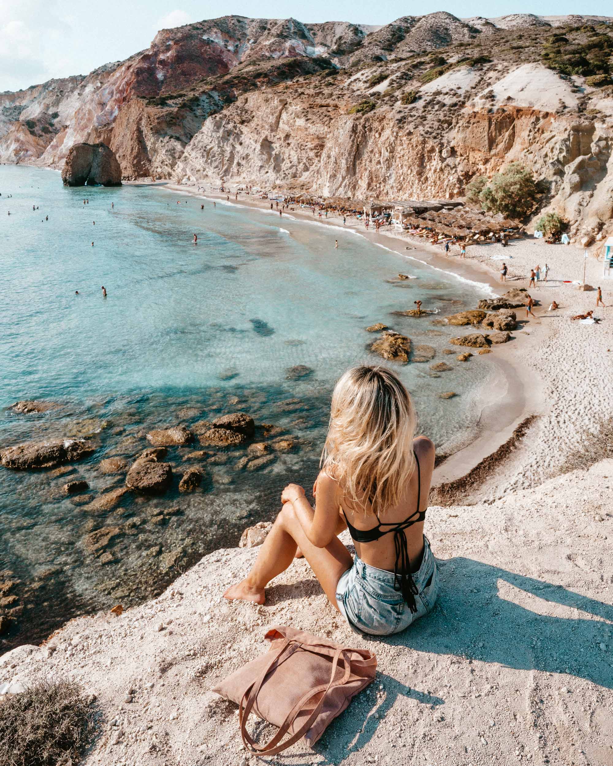 Firiplaka Beach, Milos Greece Travel Guide via Find Us Lost