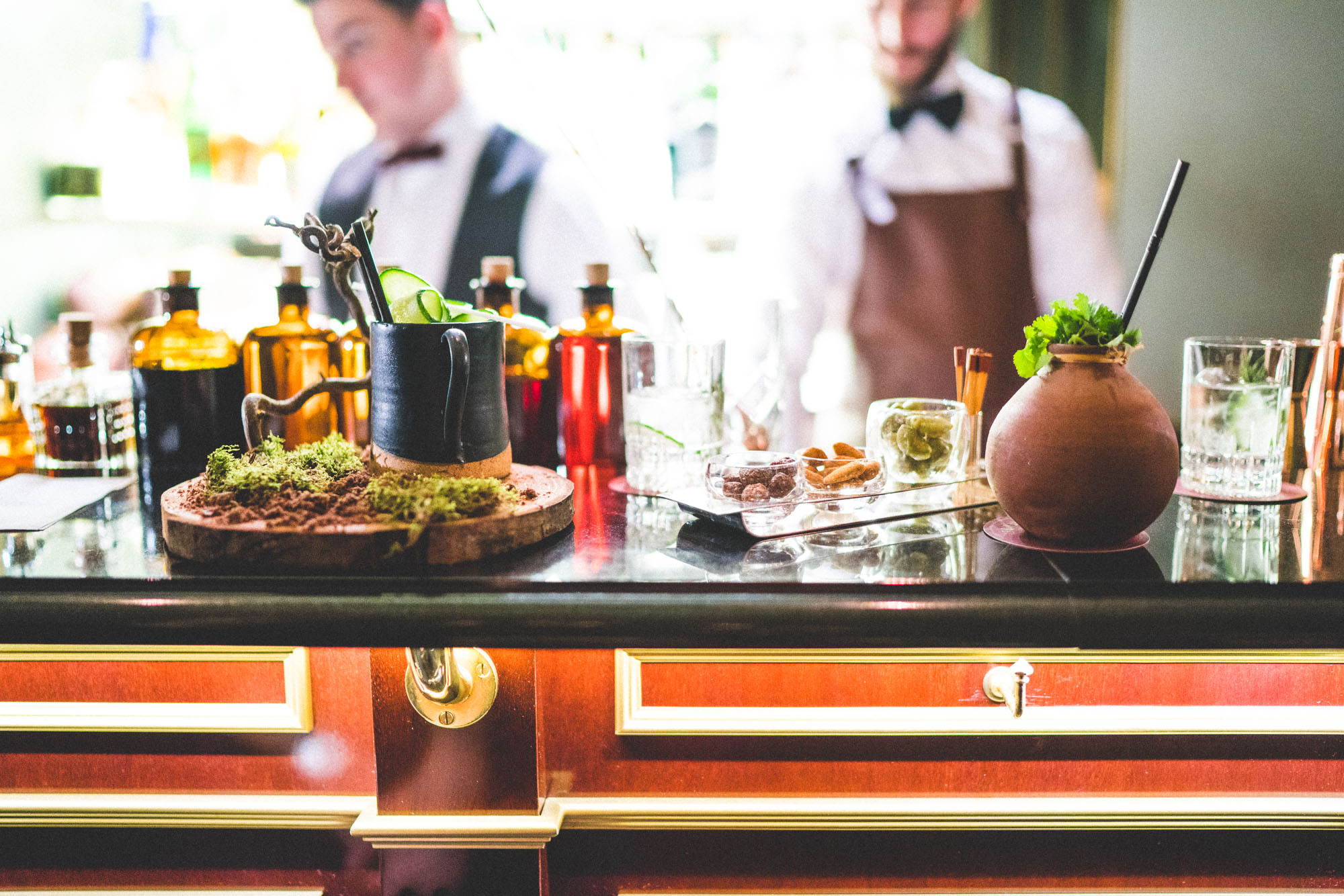 Trendy bars in Paris - Bar Botanist at the Shangri La Paris Hotel - Complete Paris Travel Guide