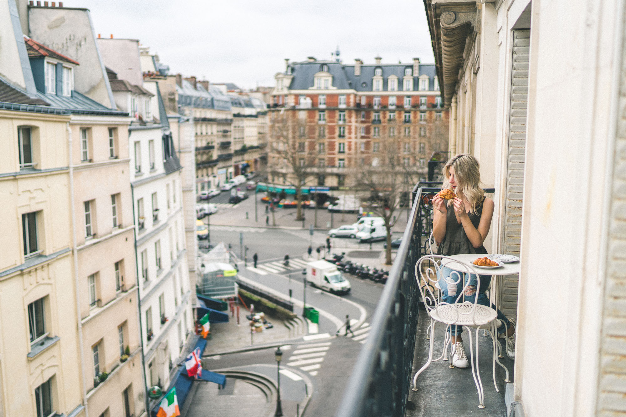 French croissants for breakfast in our paris airbnb - Complete Paris Travel Guide
