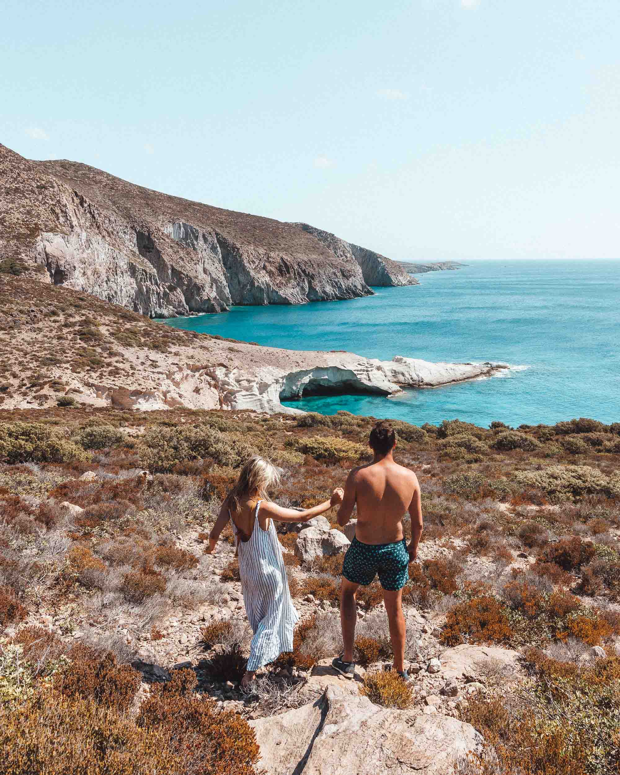 Cliff jumping in antiparos via @finduslost