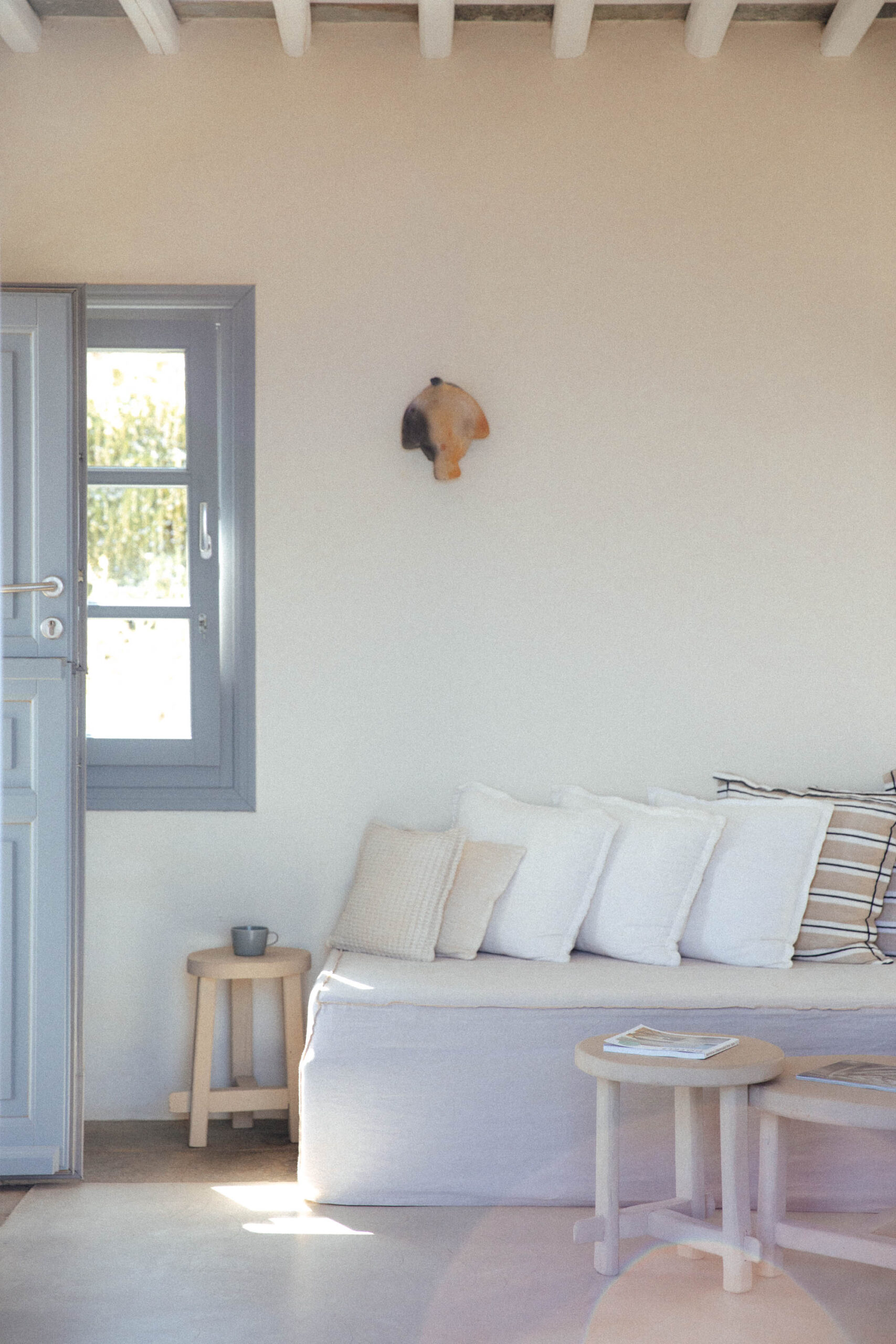 A cycladic room in Verina Astra on Sifnos, a boutique hotel with exceptional design 