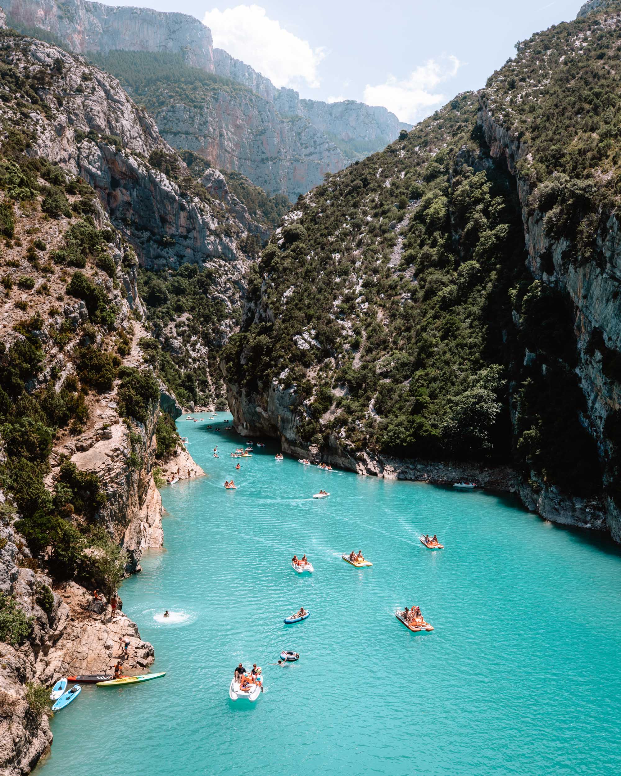 Gorges du Verdon lookout at Pont du Galetas in South of France via Find Us Lost