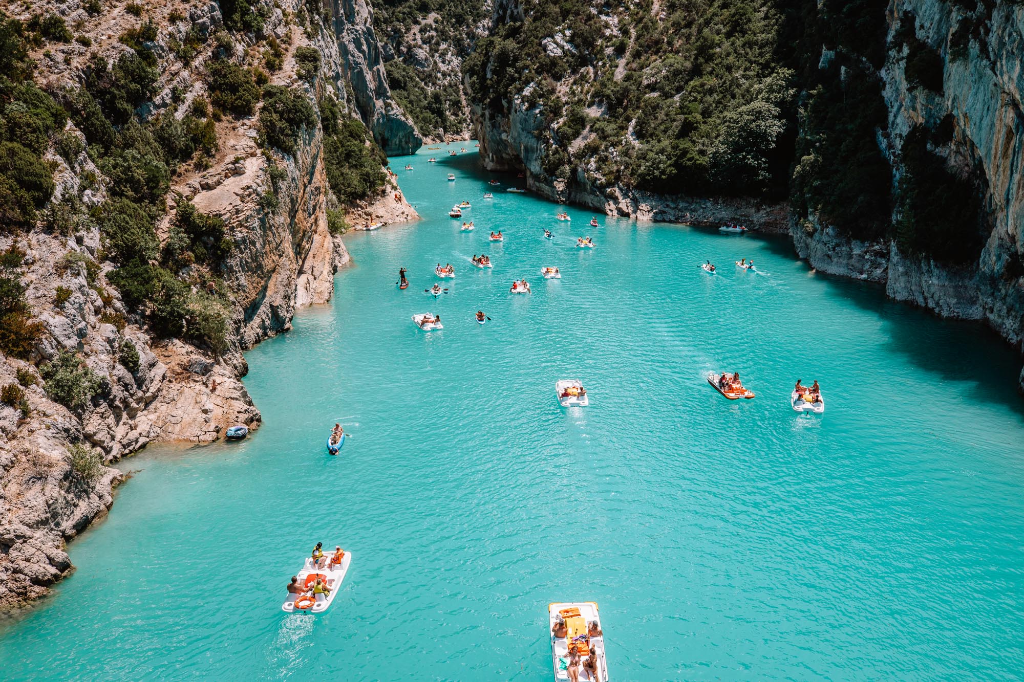 Gorges du Verdon lookout at Pont du Galetas in South of France via Find Us Lost