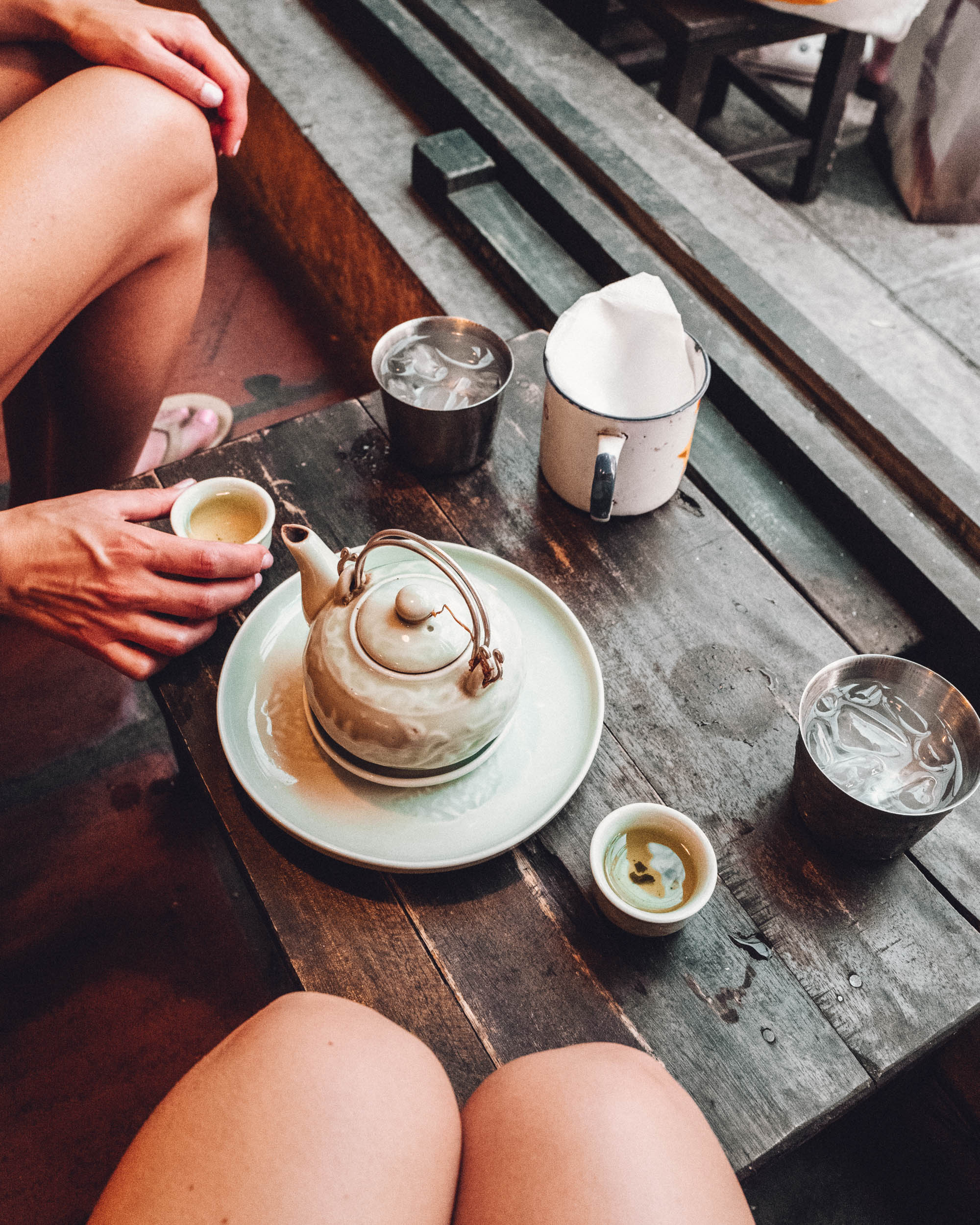 Tea in Hanoi Vietnam