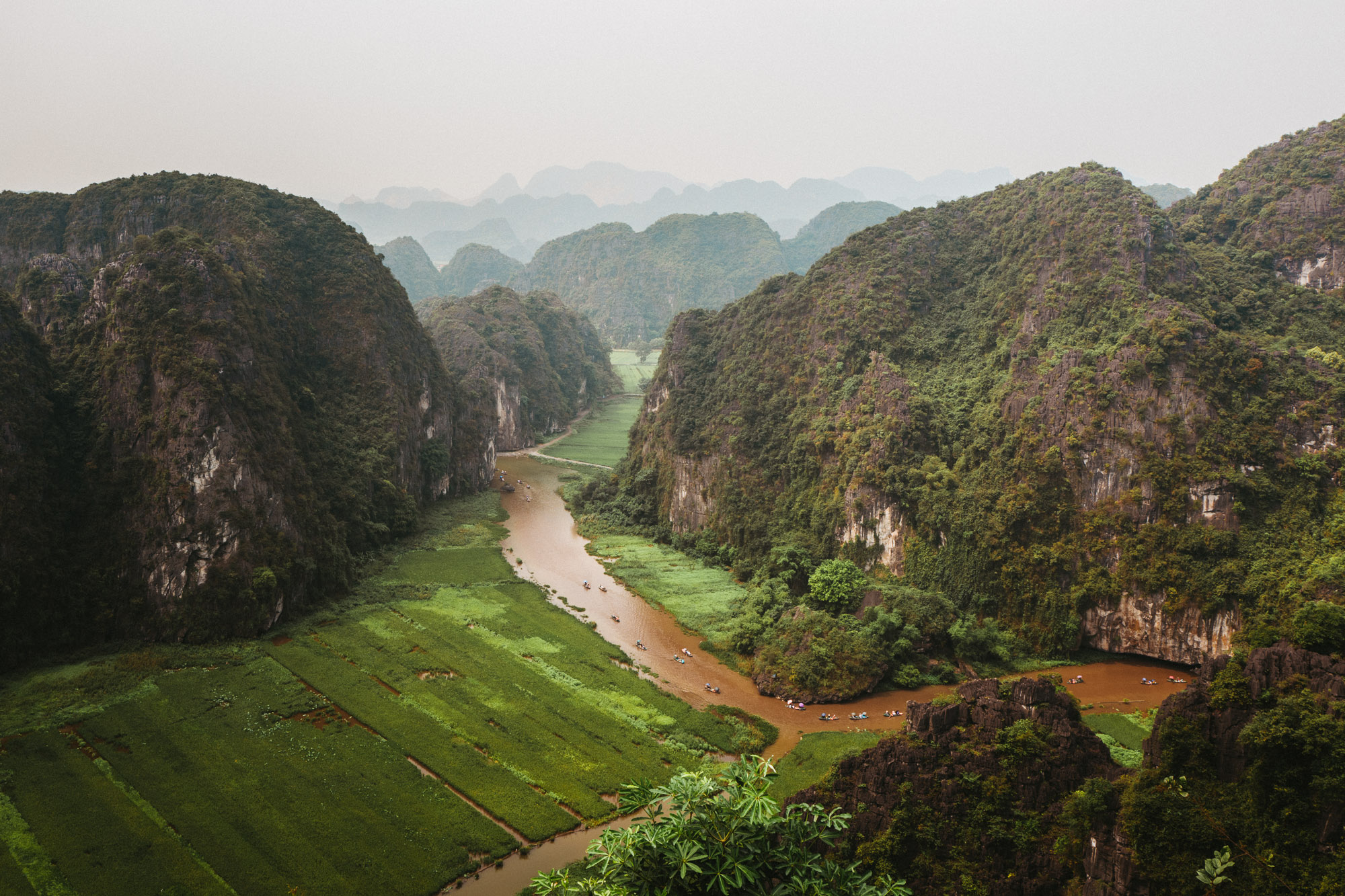 Tam Coc rice fields hike in Ninh Binh Vietnam