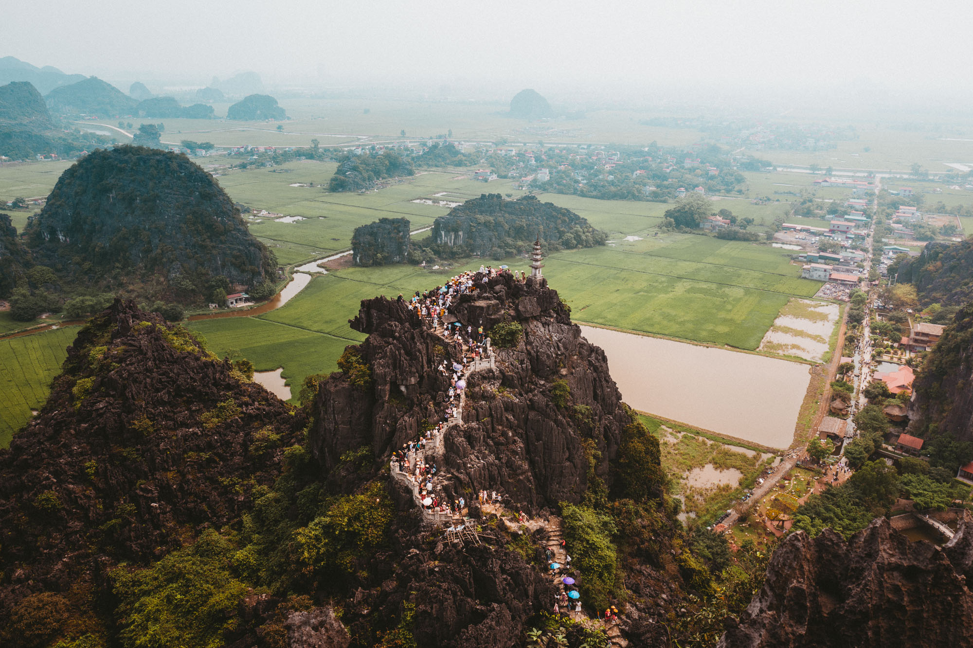 Tam Coc rice fields hike in Ninh Binh Vietnam