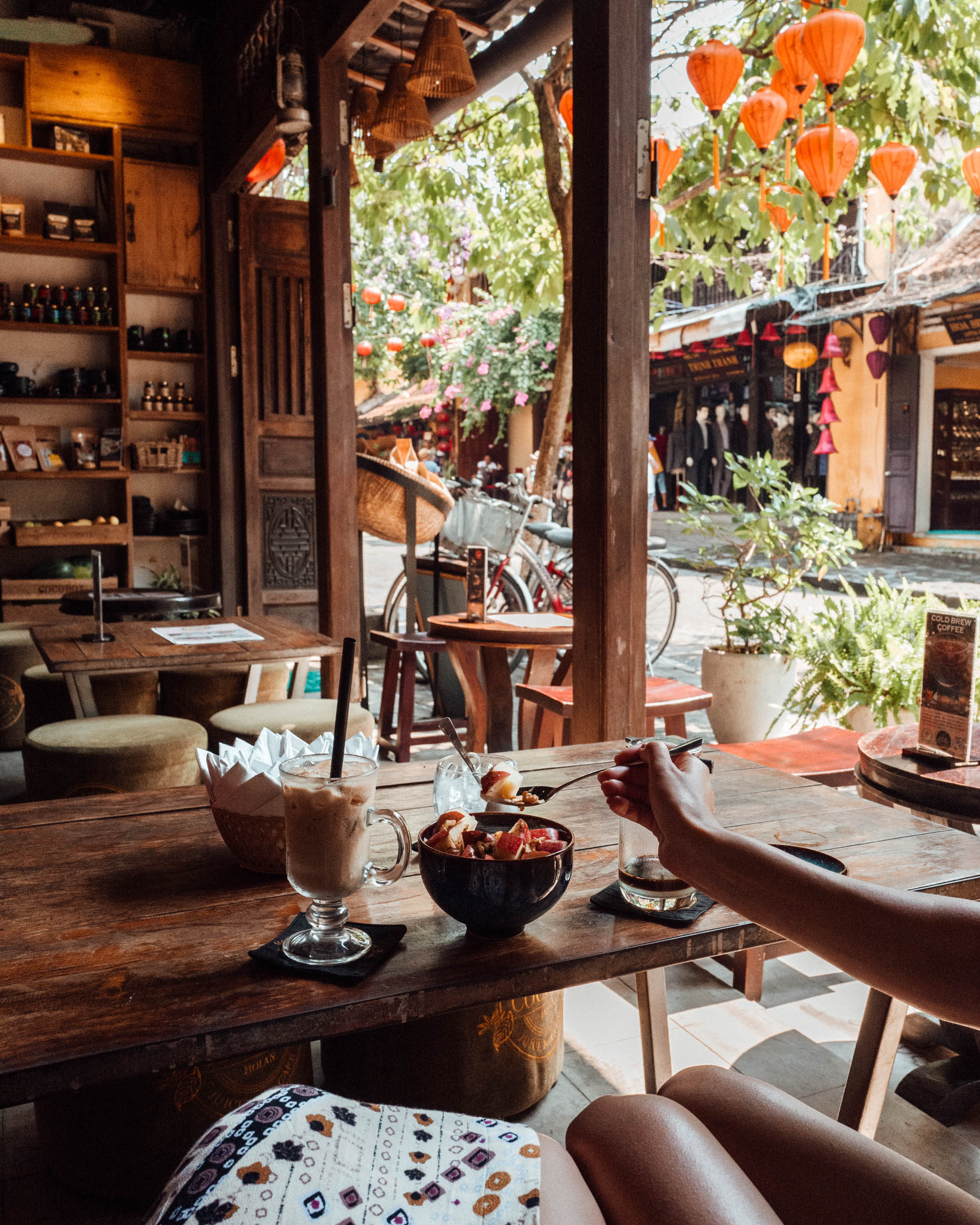 Cocobox coffee in Hoi An ancient town Vietnam
