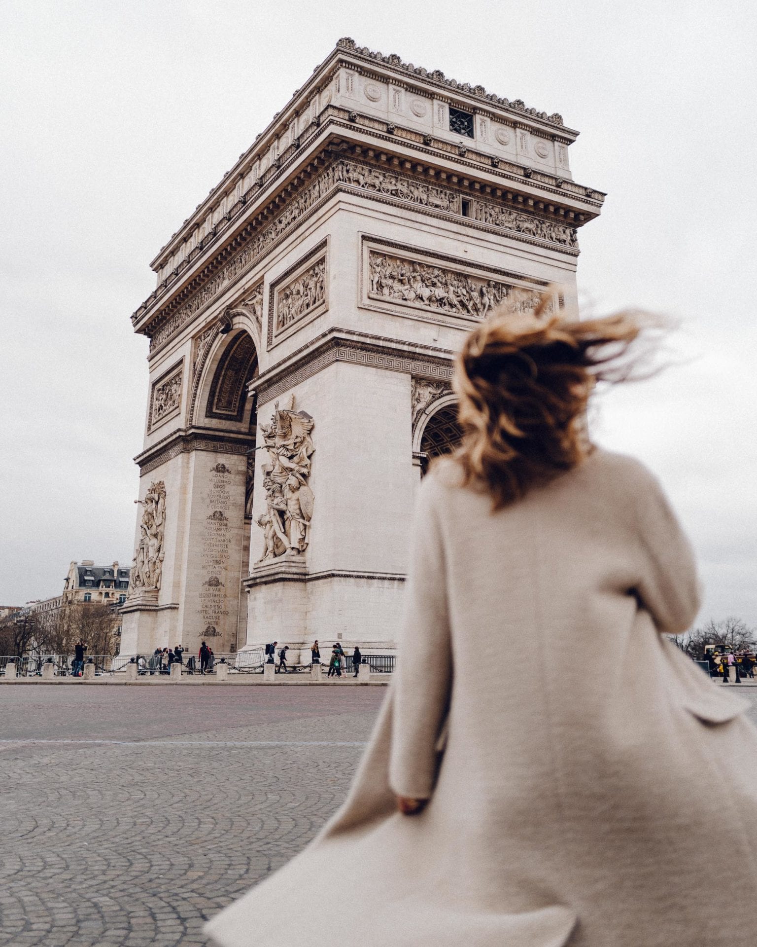 Arc De Triomphe in Paris via Find Us Lost