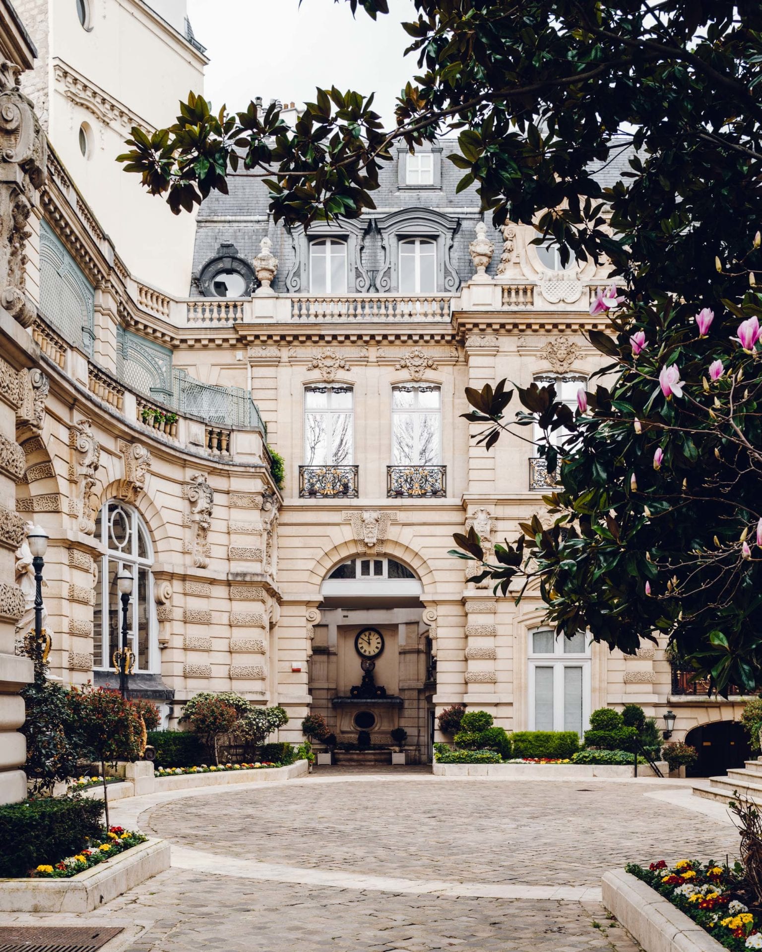Architecture near our hotel for Valentines Day in Paris