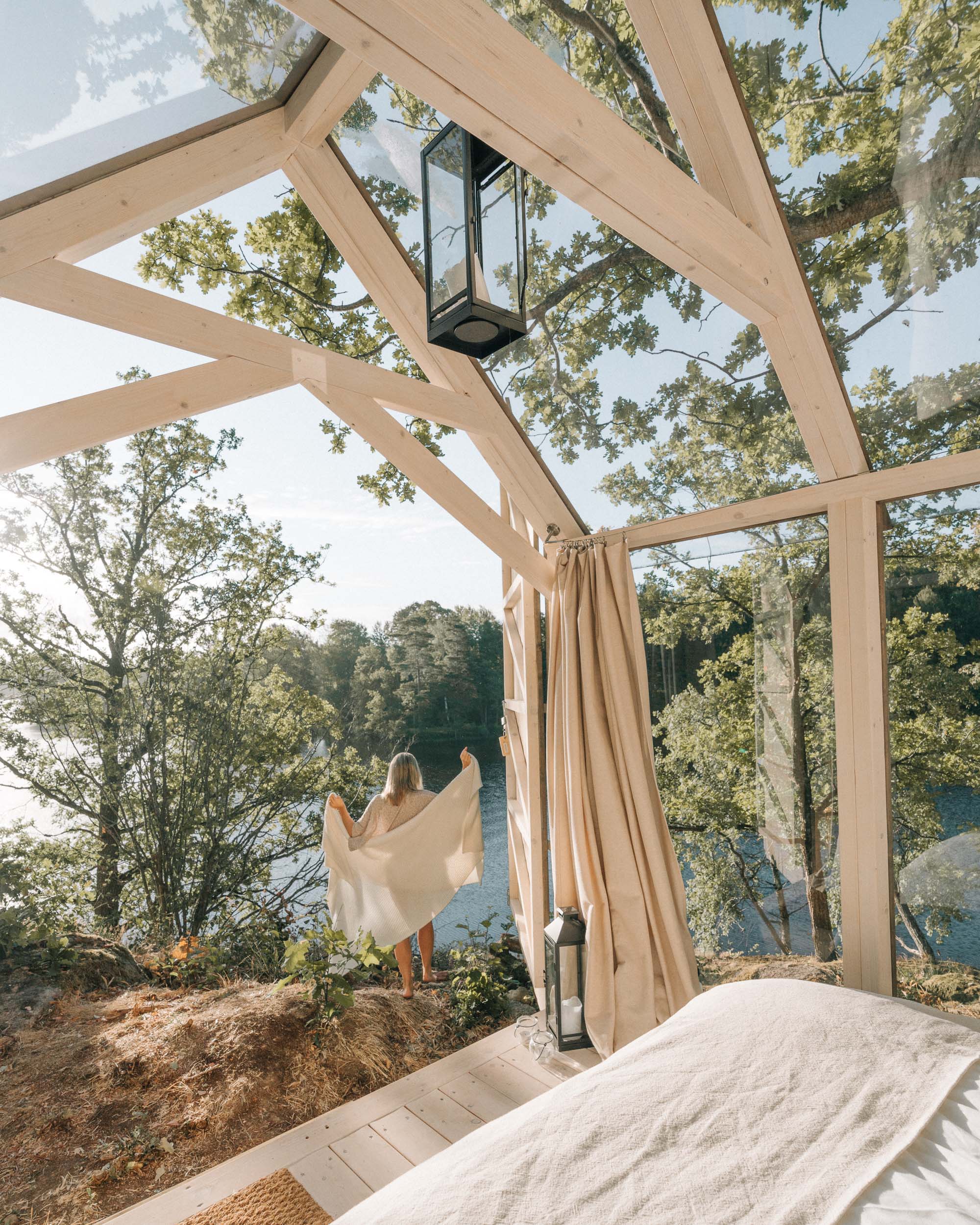 72 hour cabin in Baldersnas in summer | West Sweden Travel Guide via @finduslost