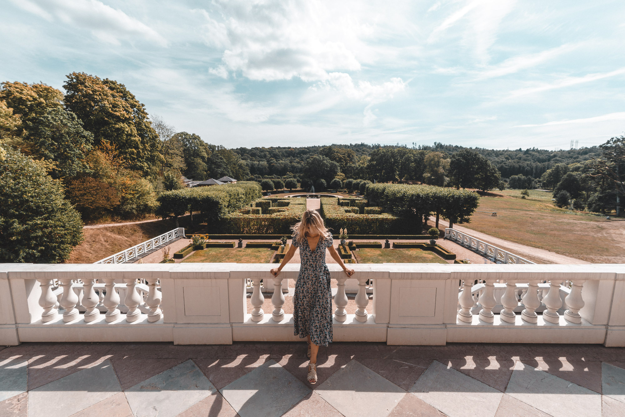 Gunnebo House and Gardens in West Sweden near Gothenburg