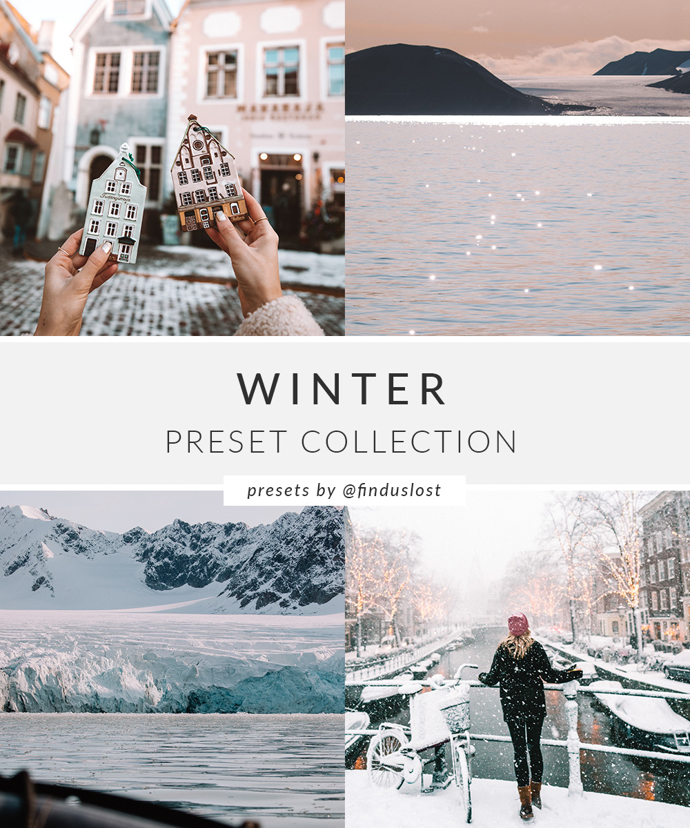 Winter Preset Collection Find Us Lost